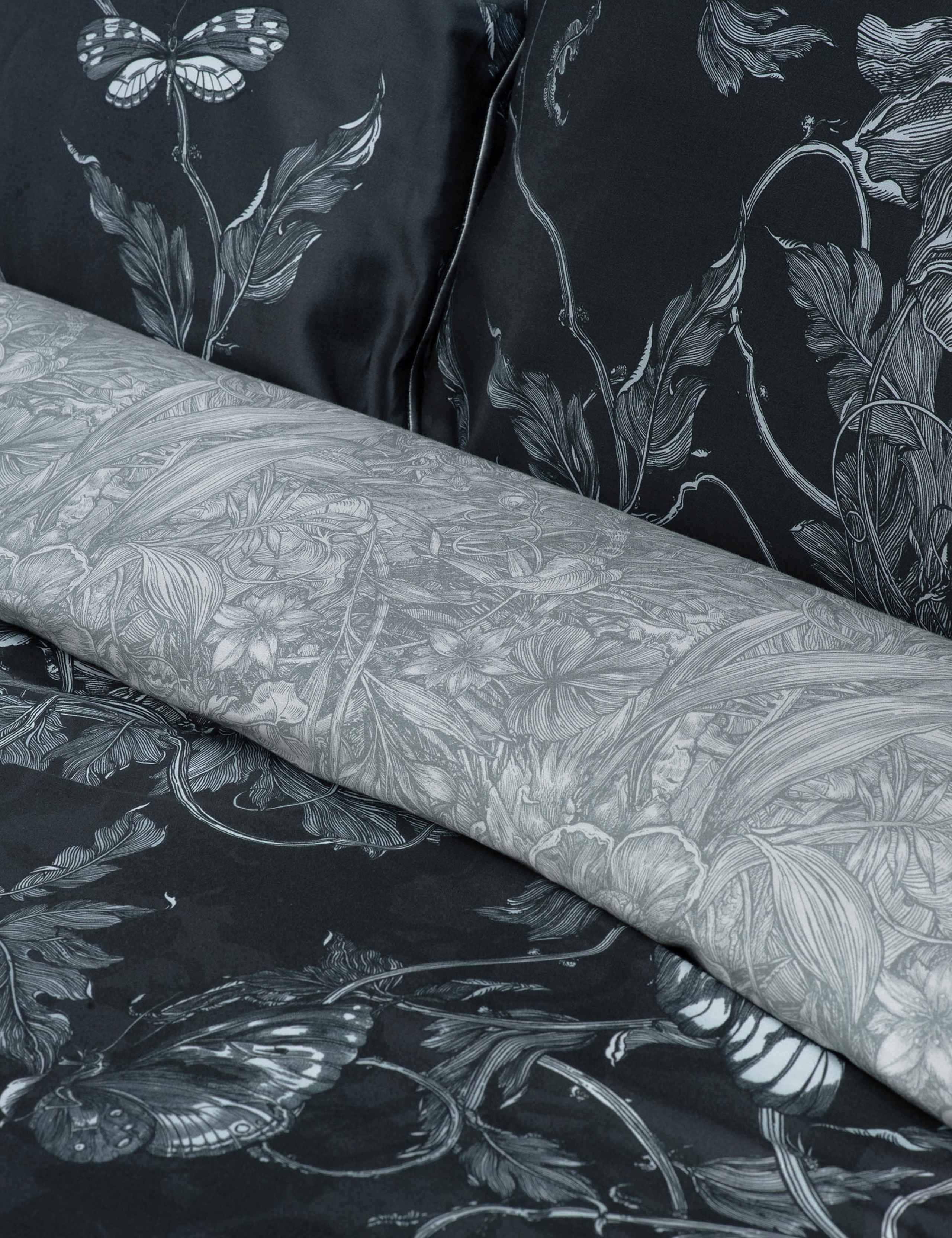 Pure Cotton Sateen Tendril Spill Bedding Set 3 of 9