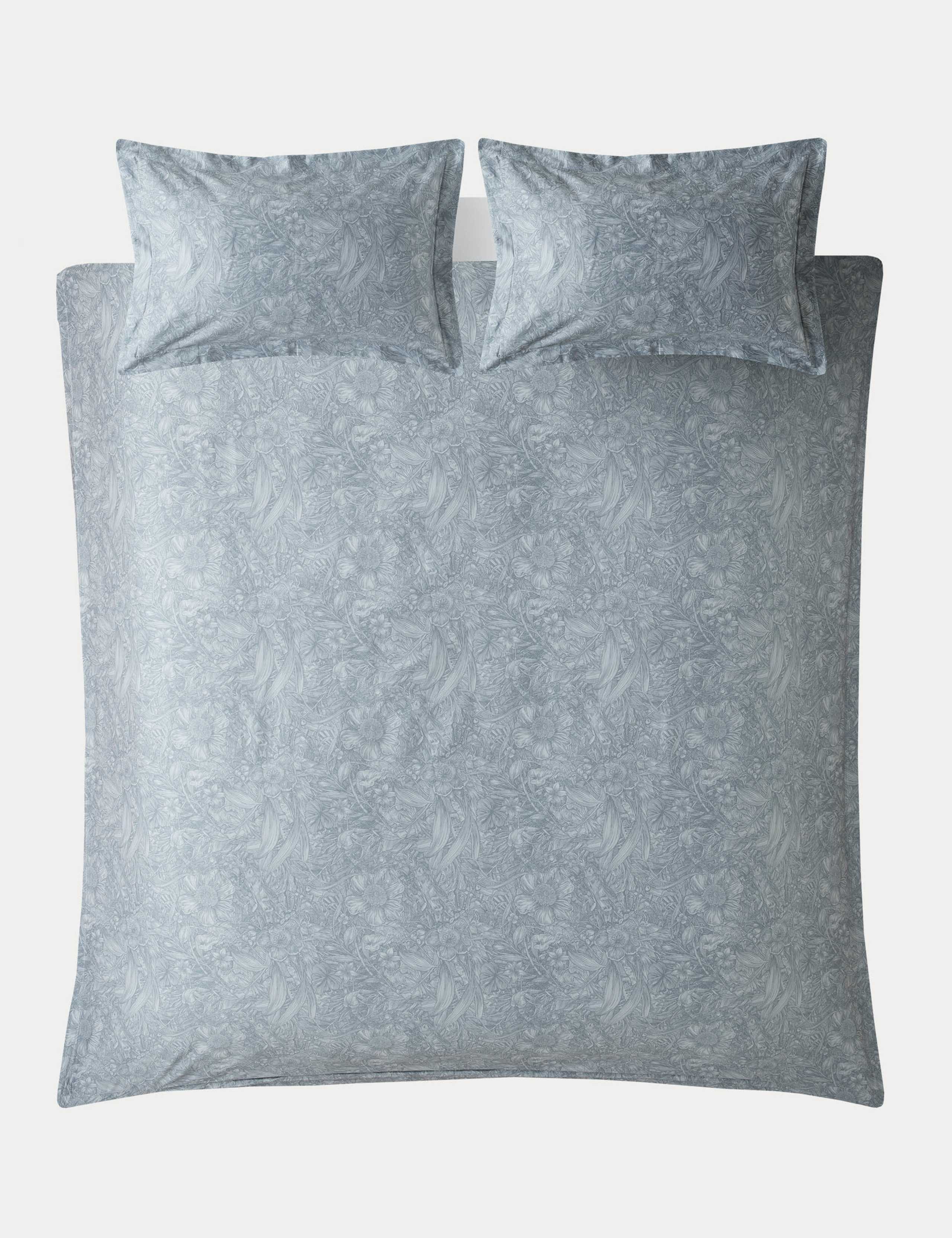 Pure Cotton Sateen Tendril Spill Bedding Set 6 of 9