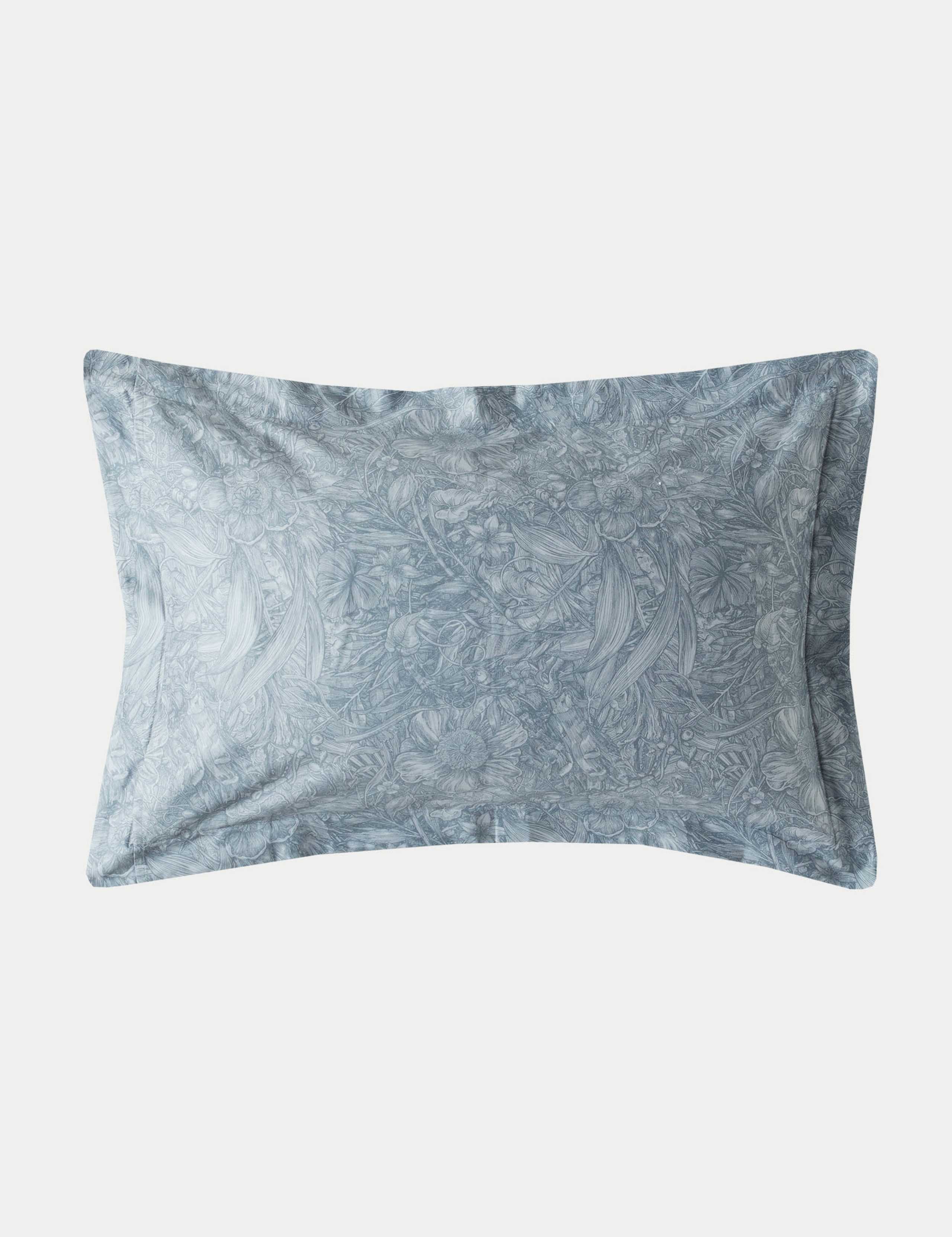 Pure Cotton Sateen Tendril Spill Bedding Set 9 of 9
