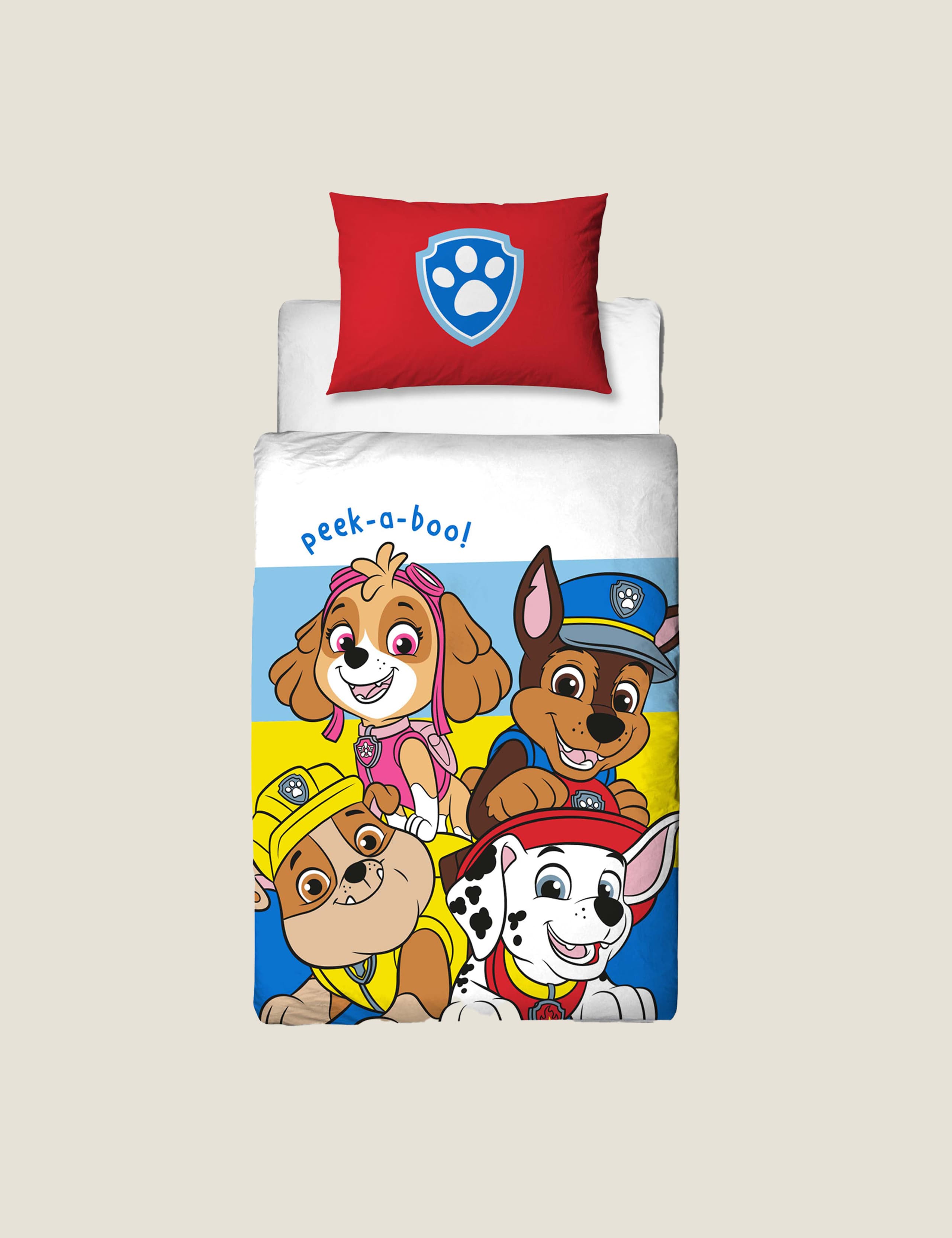 PAW Patrol™ Cotton Blend Cot Bedding Set 5 of 5