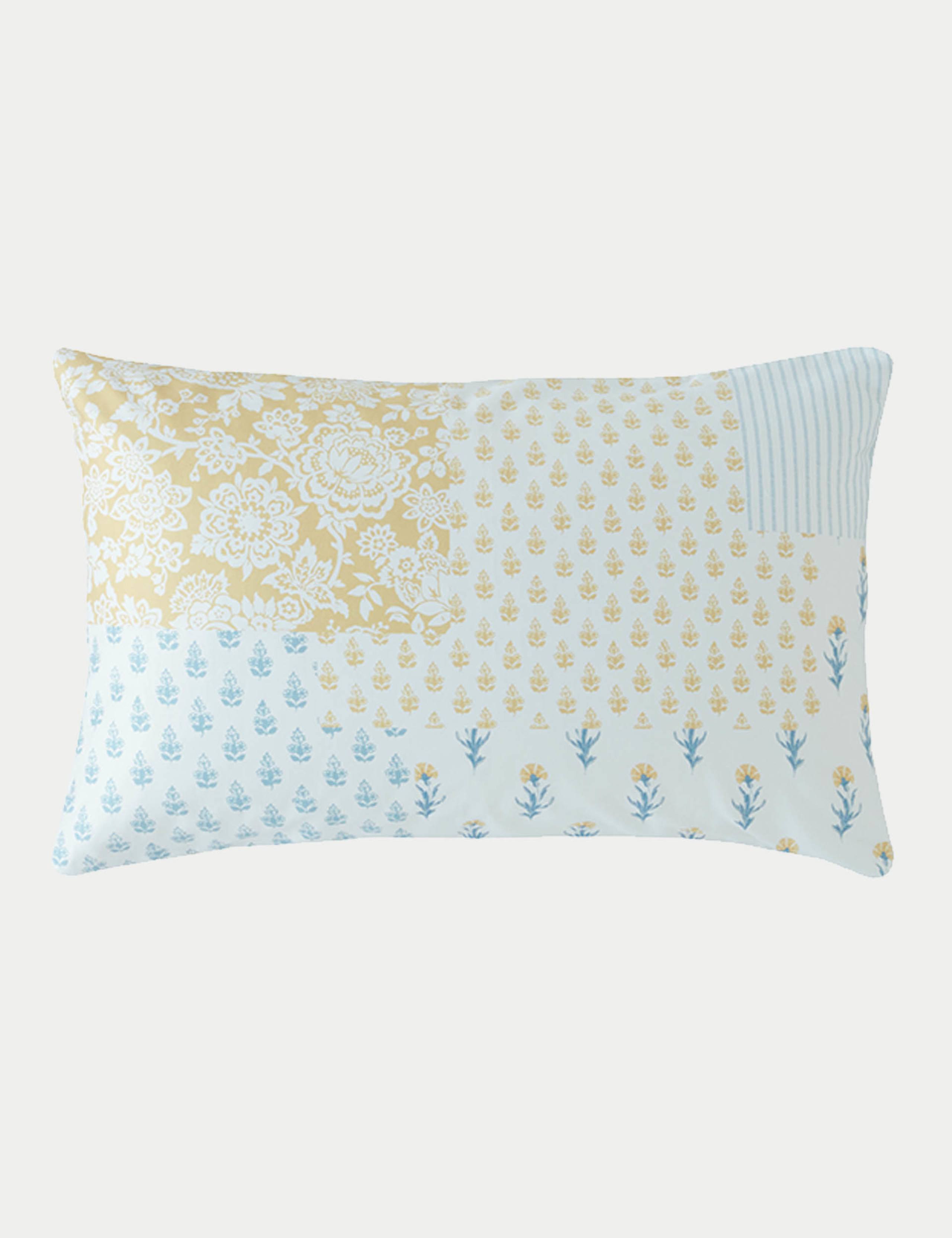 Pure Cotton Laurissa Patchwork Bedding Set 4 of 5