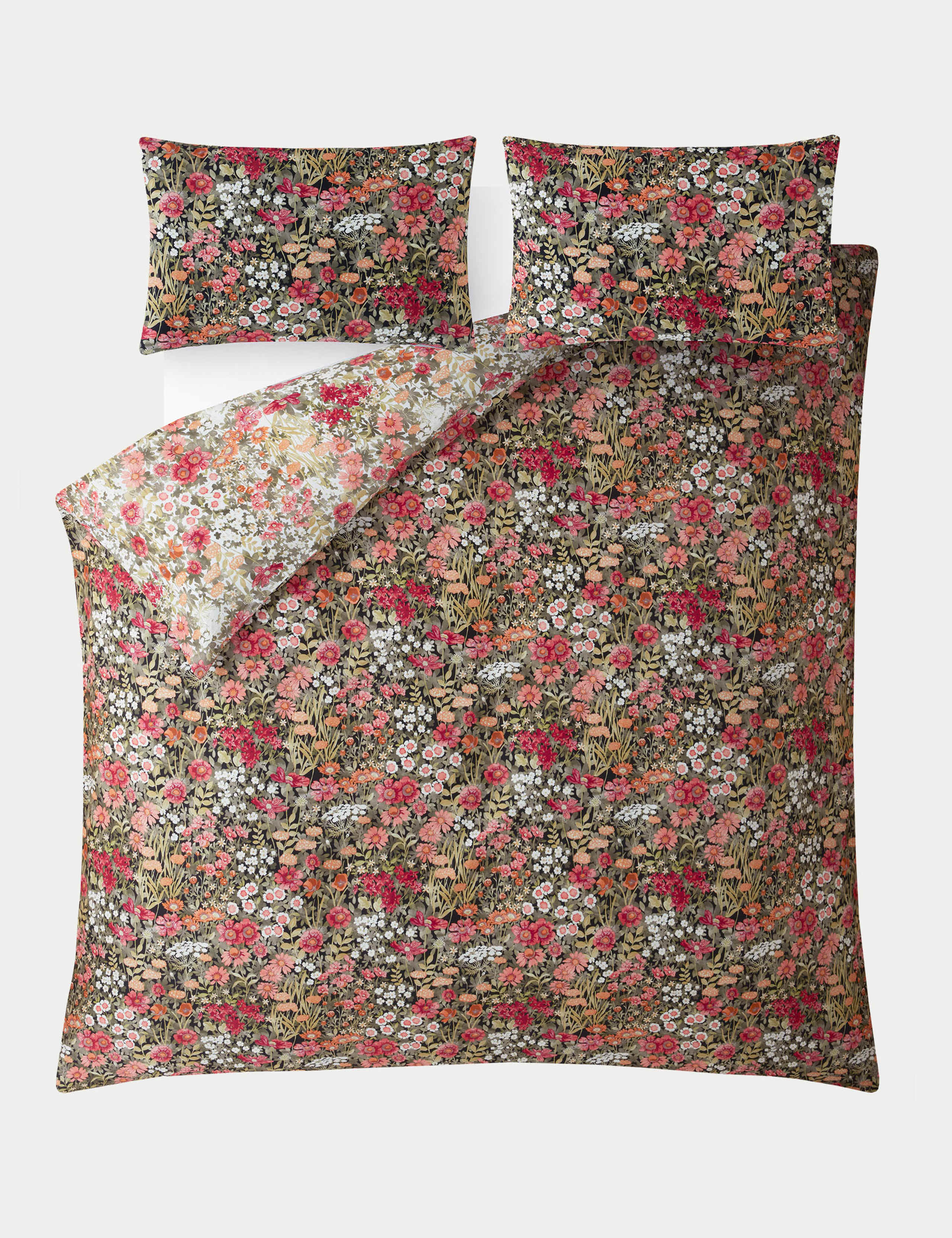 Pure Cotton Sateen Wallflower Bedding Set 5 of 9
