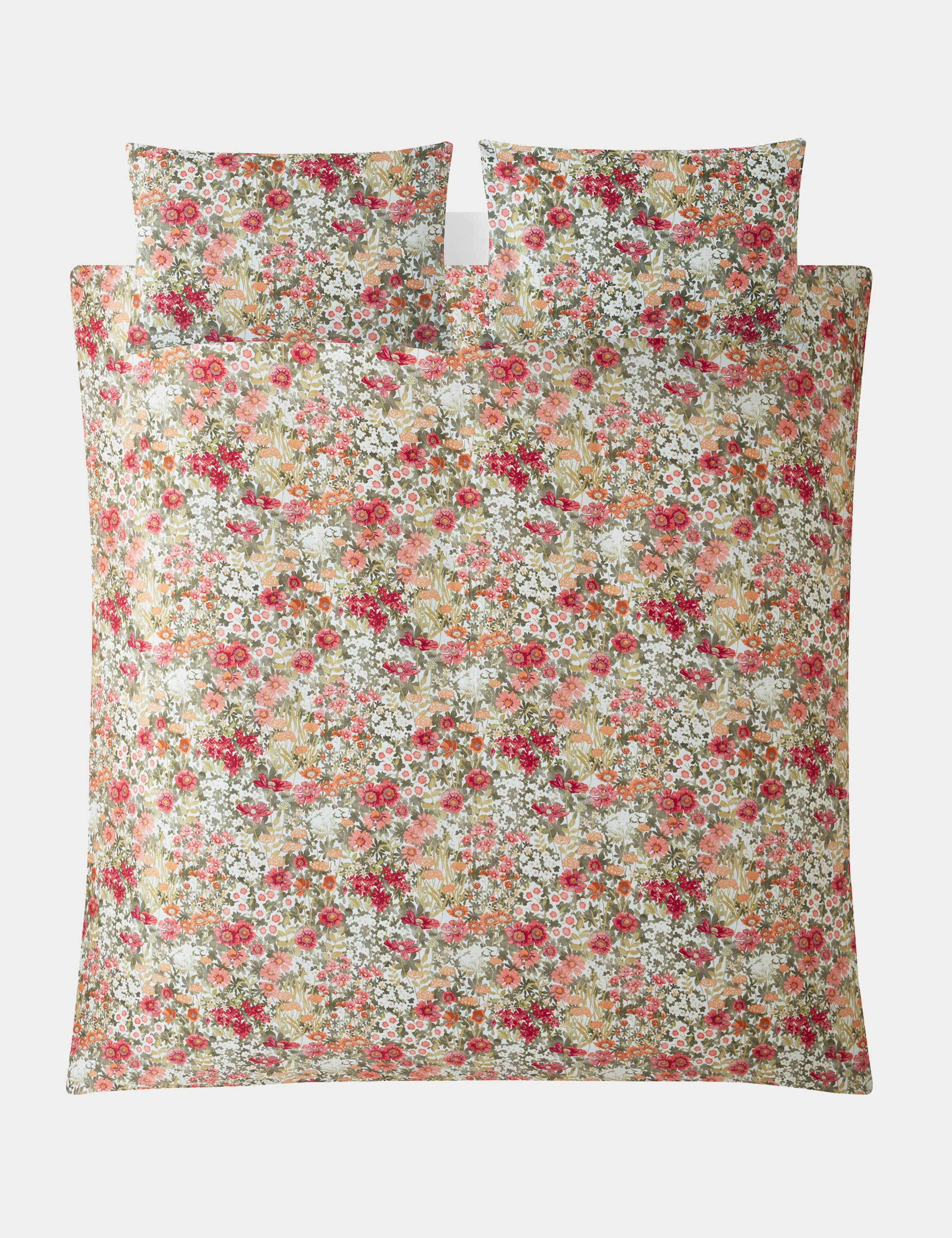 Pure Cotton Sateen Wallflower Bedding Set 6 of 9