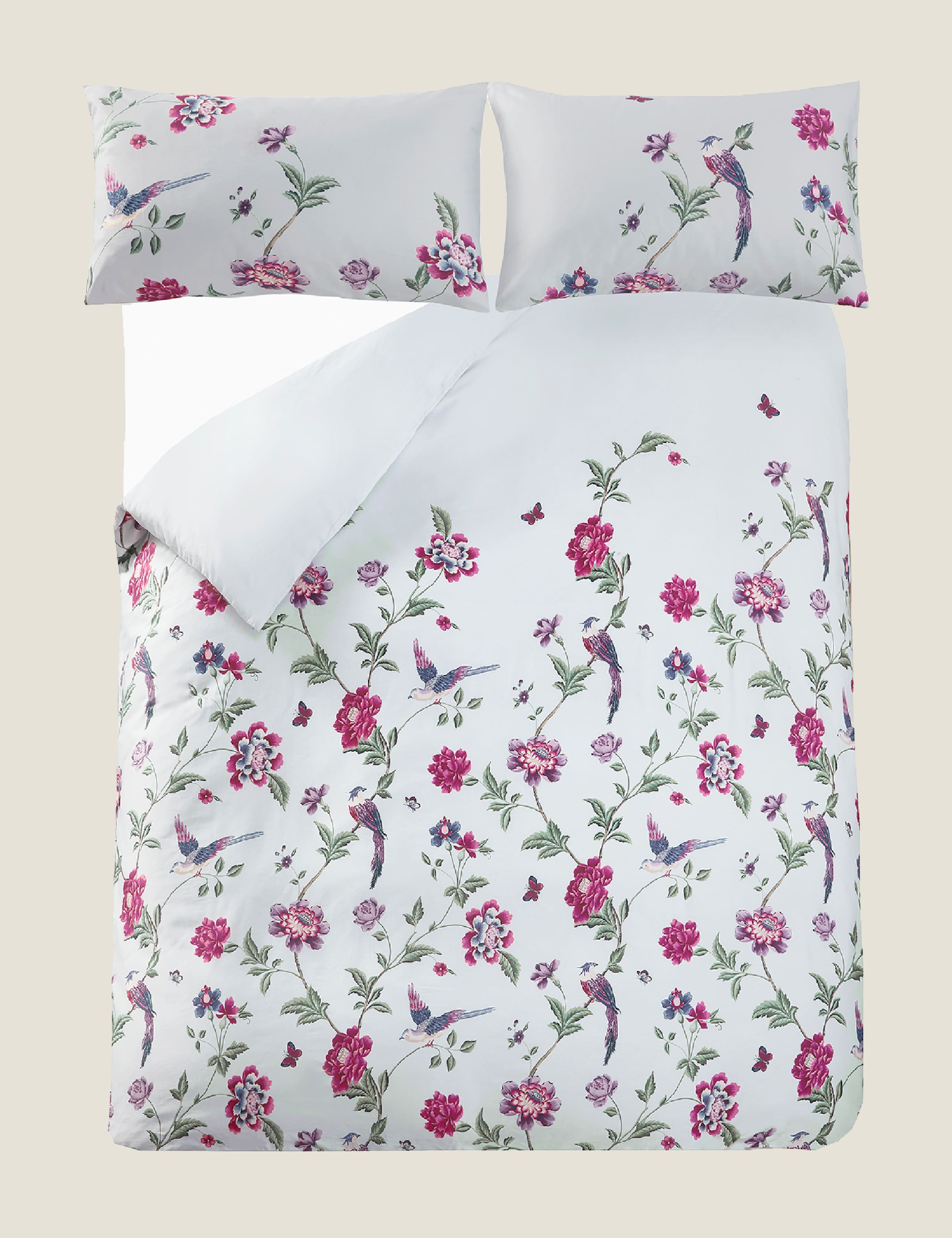 Pure Cotton Sateen Elveden Bedding Set 3 of 3