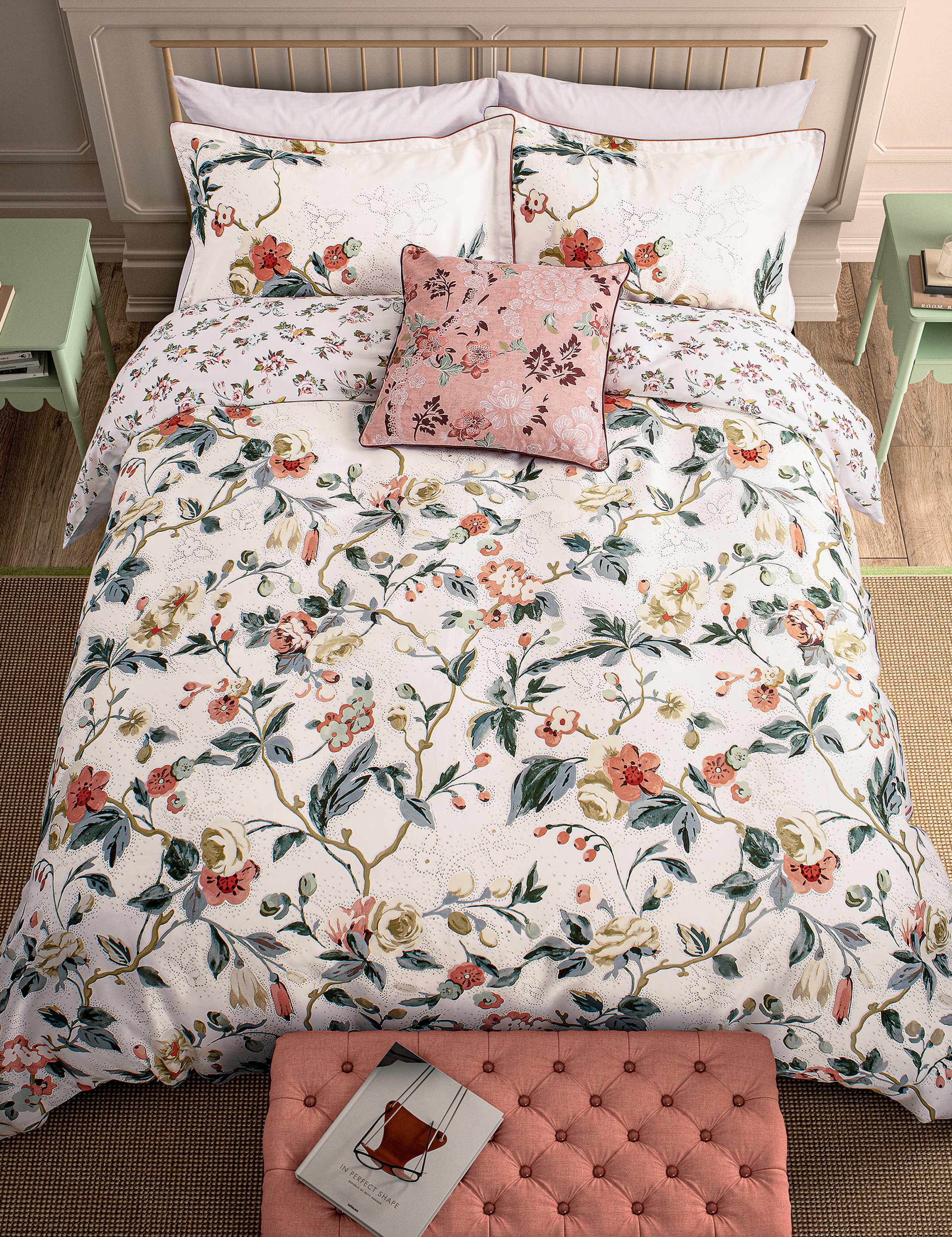 Pure Cotton Sateen Craven Street Bedding Set 3 of 5