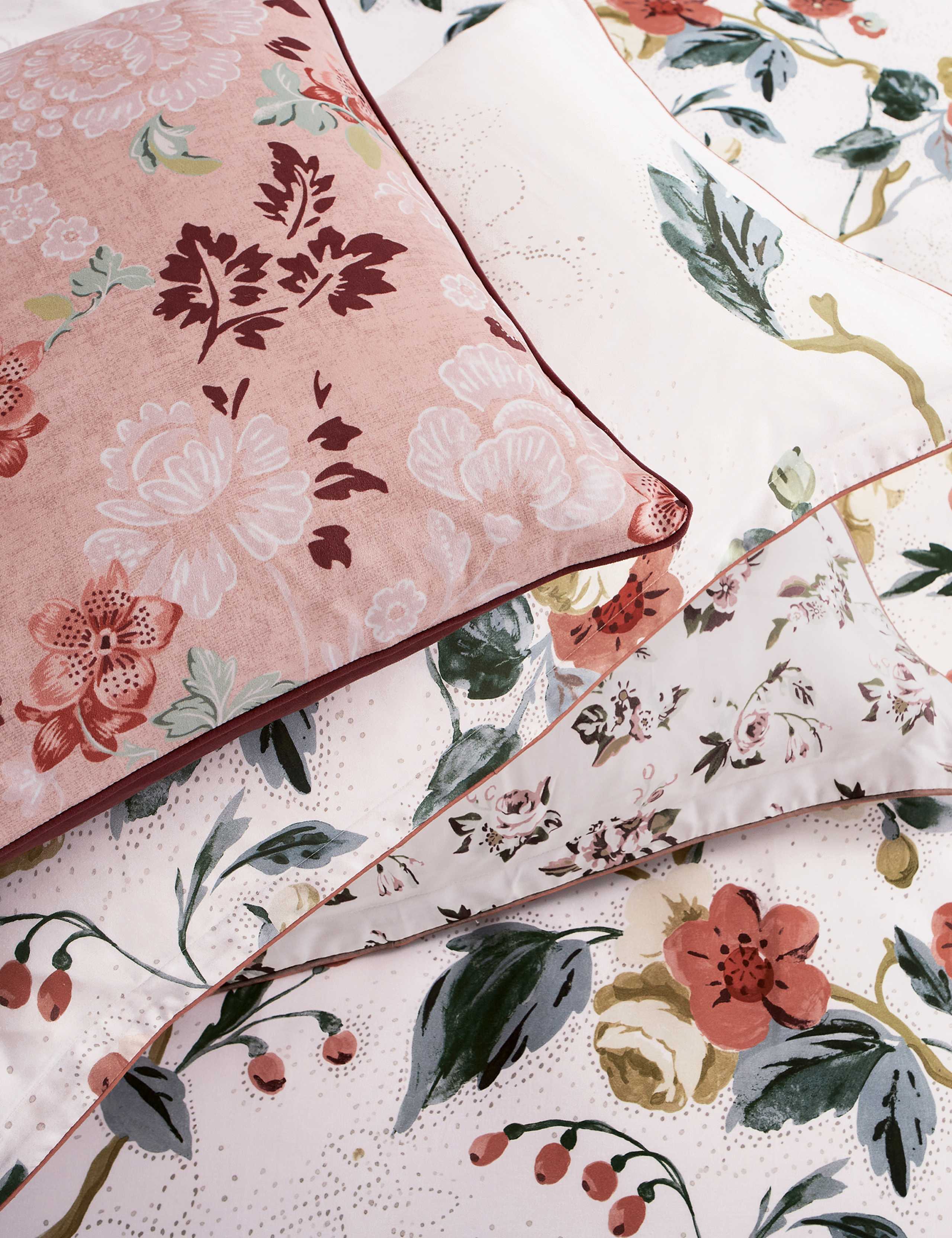 Pure Cotton Sateen Craven Street Bedding Set 5 of 5