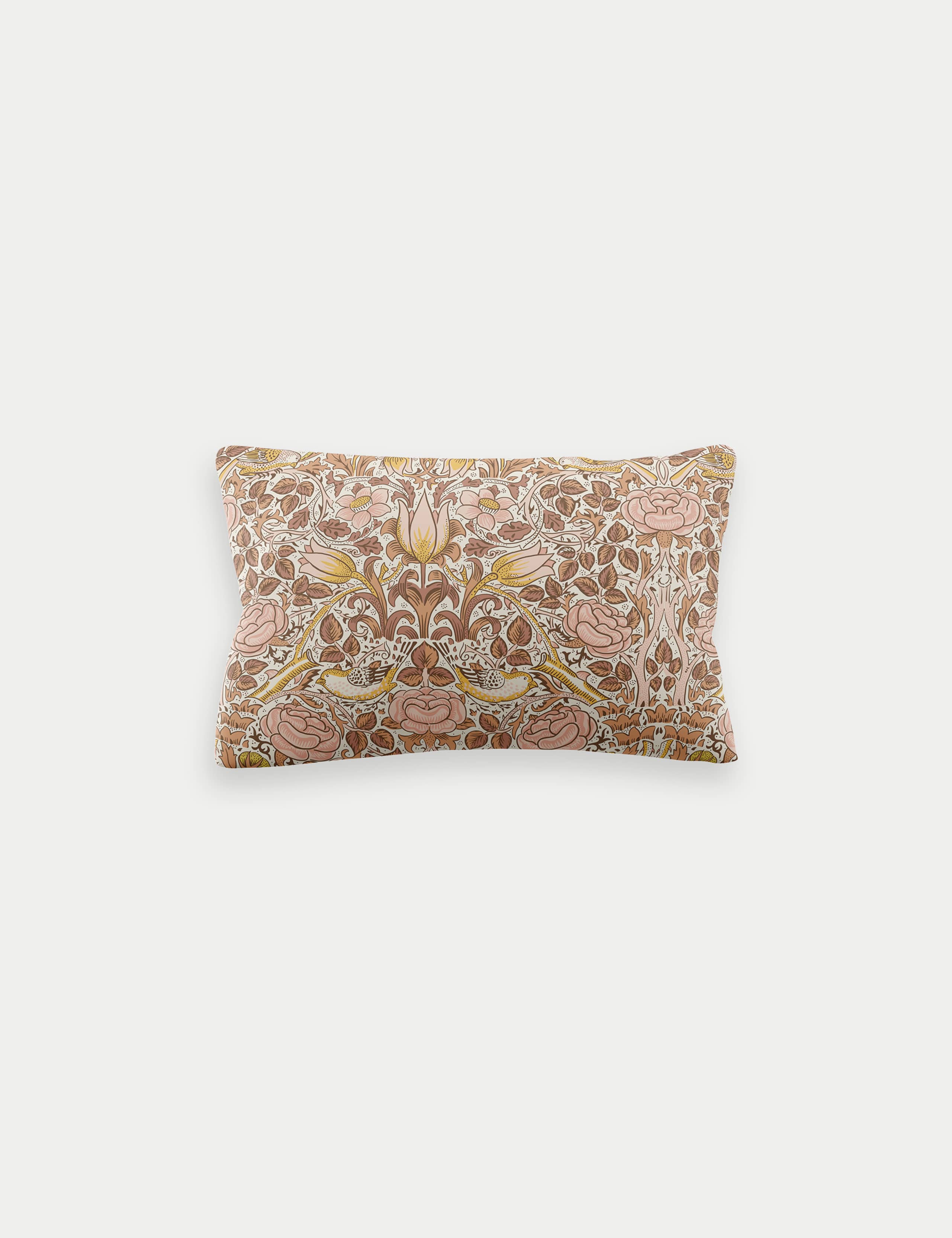 Sateen Rose Bedding Set 7 of 8