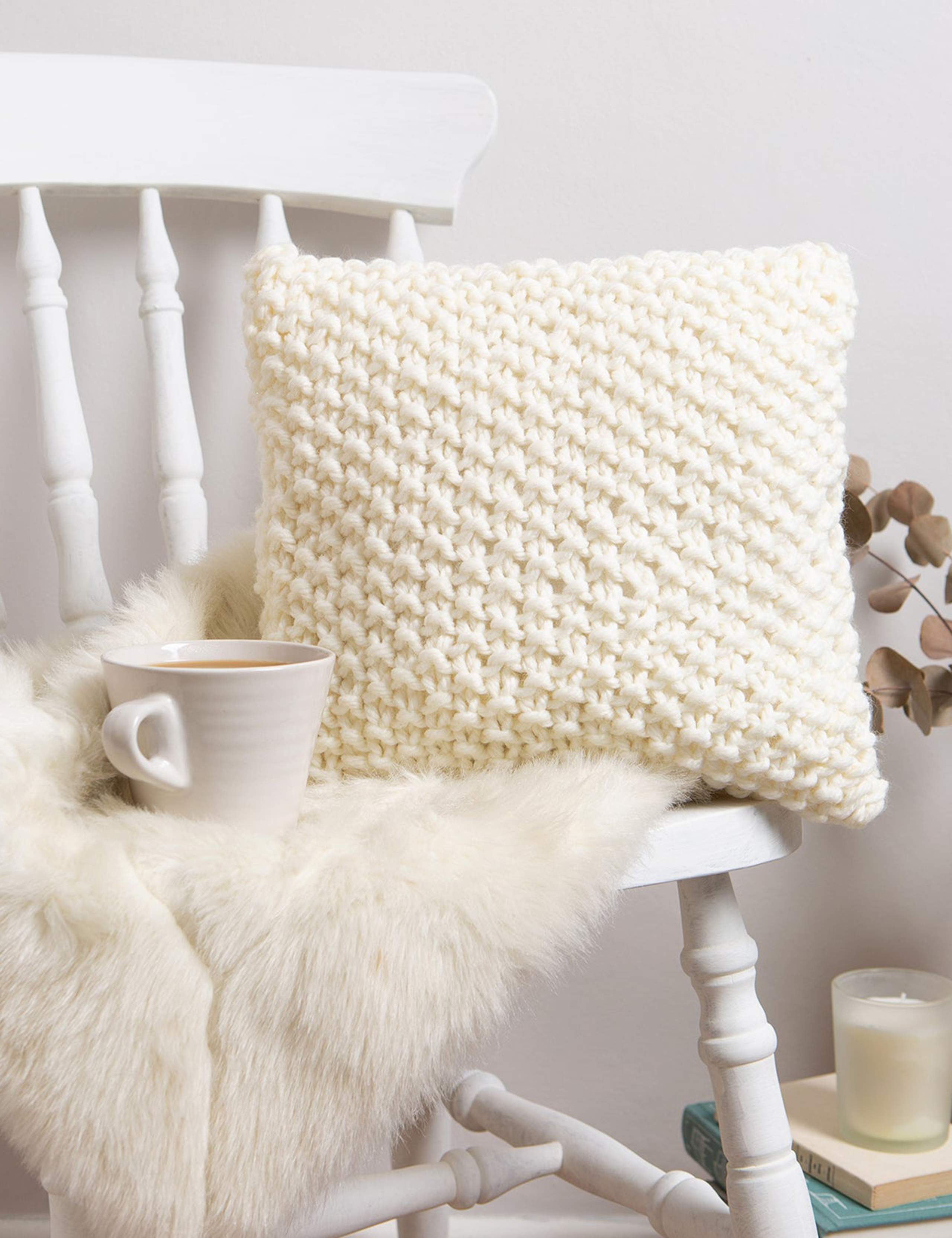 Cushion Cover Knitting Kit 1 of 4