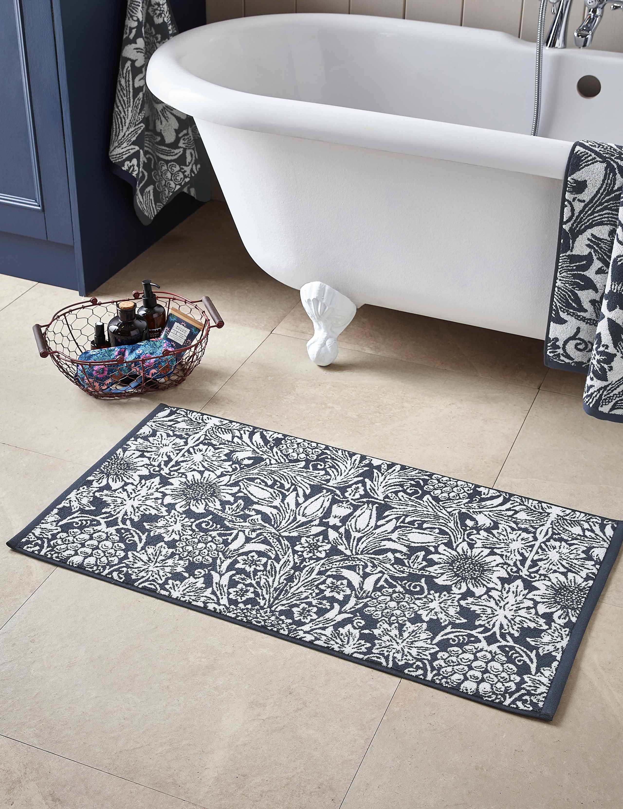 Pure Cotton Sunflower Bath Mat 2 of 3