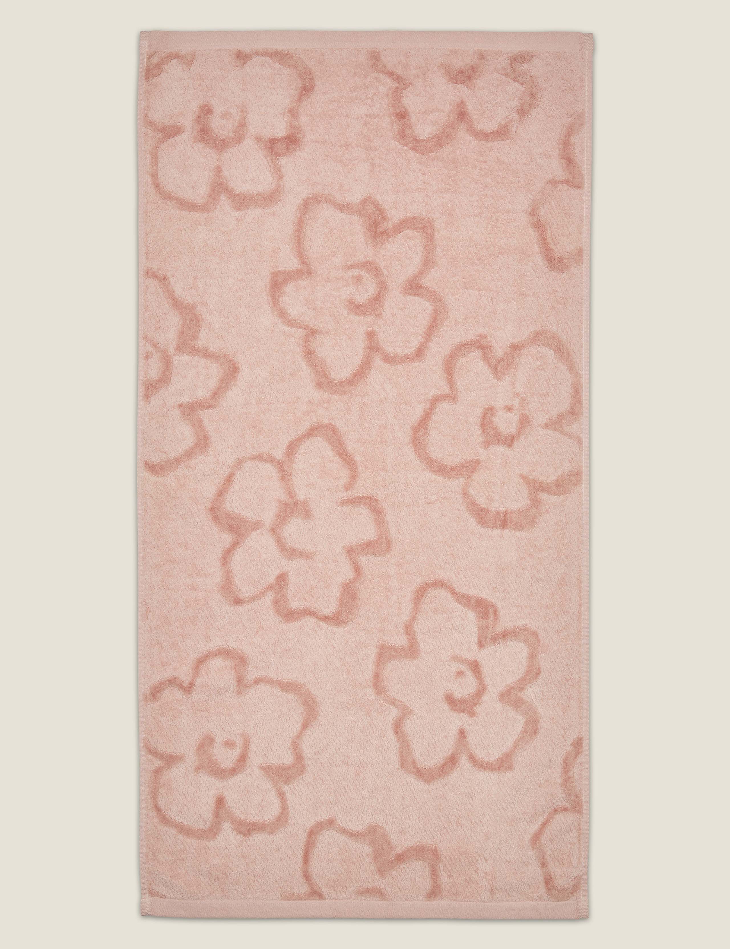 Pure Cotton Magnolia Textured Towel 2 of 4