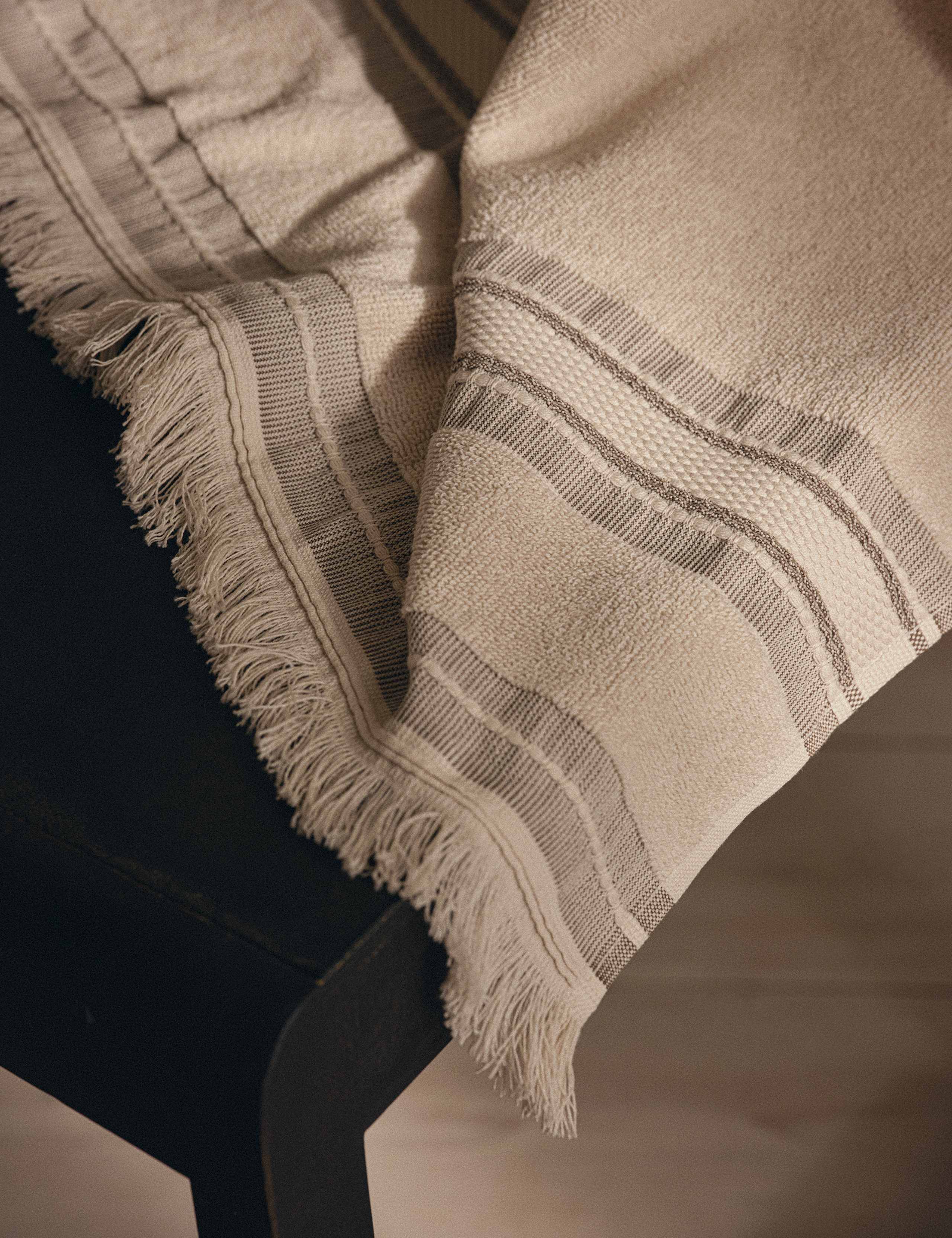 Cotton Rich Fringed Border Towel 6 of 6