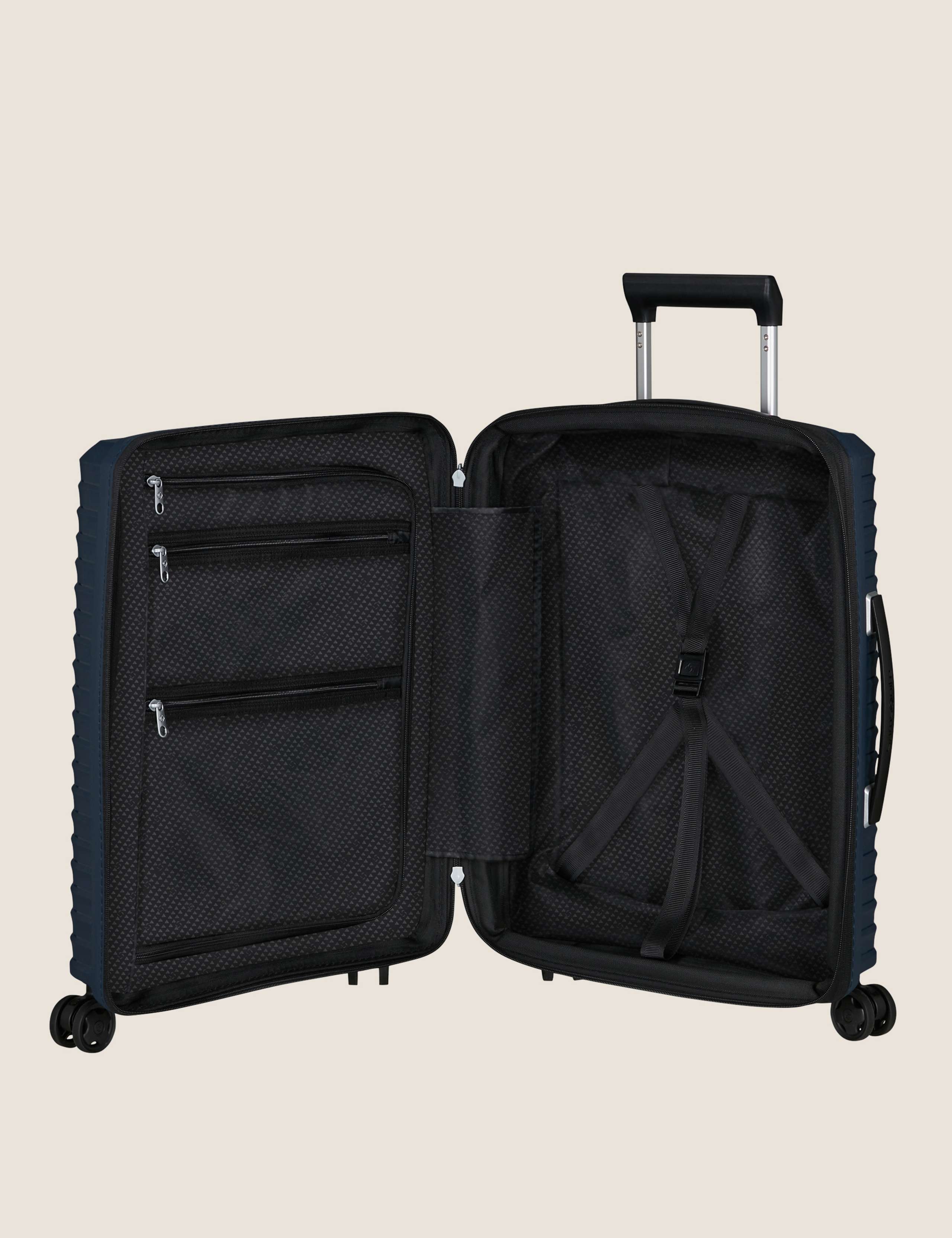 Upscape 4 Wheel Hard Shell Cabin Suitcase 3 of 4