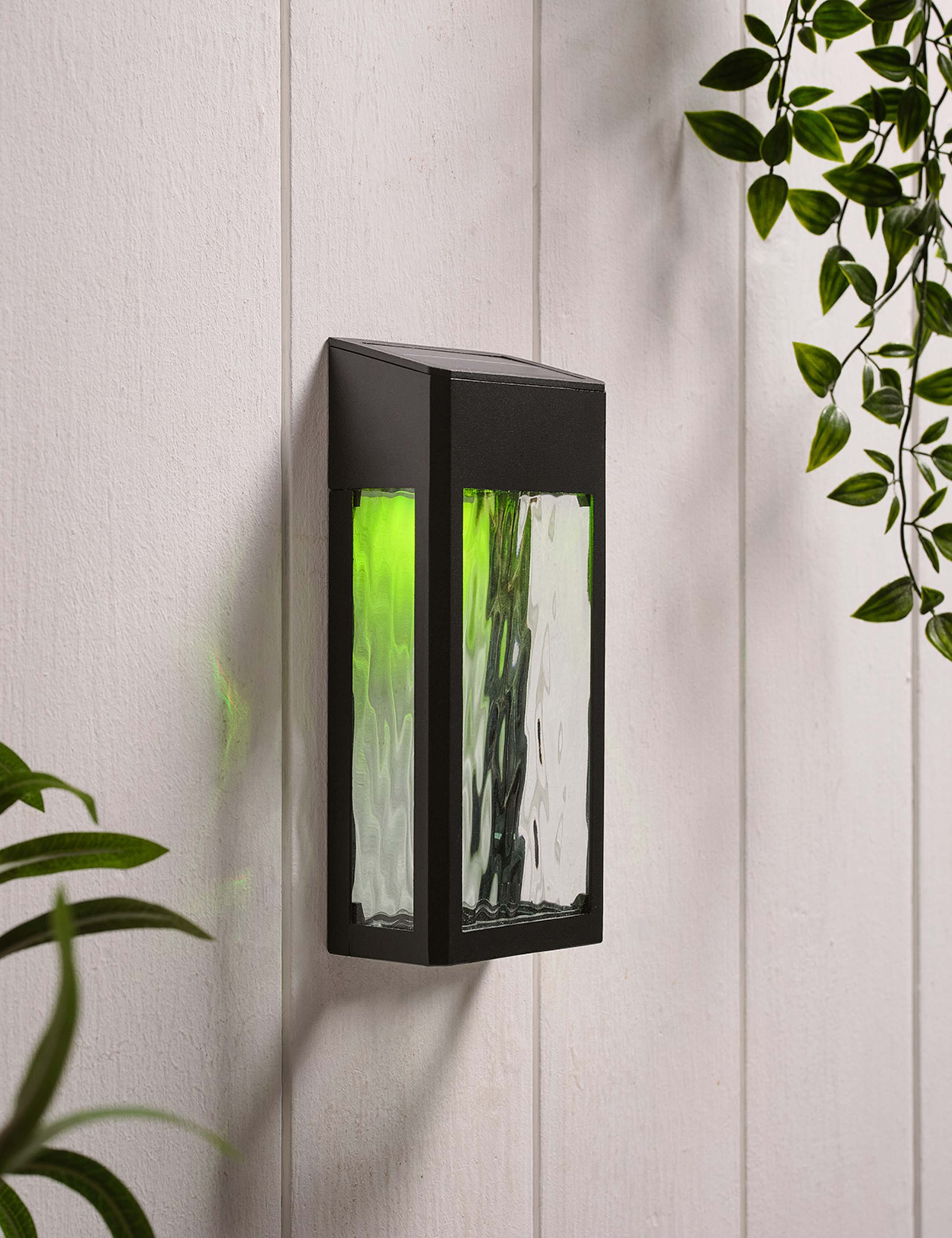 Crackle Solar Wall Light 3 of 13