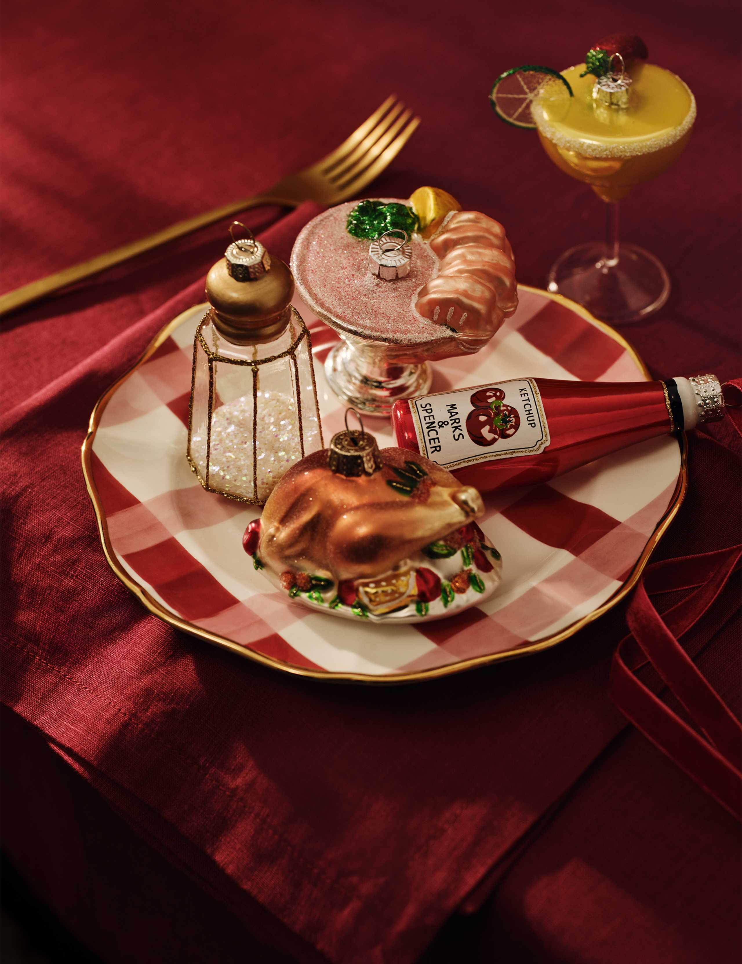 Glass Hanging Spicy Margarita Decoration 4 of 4