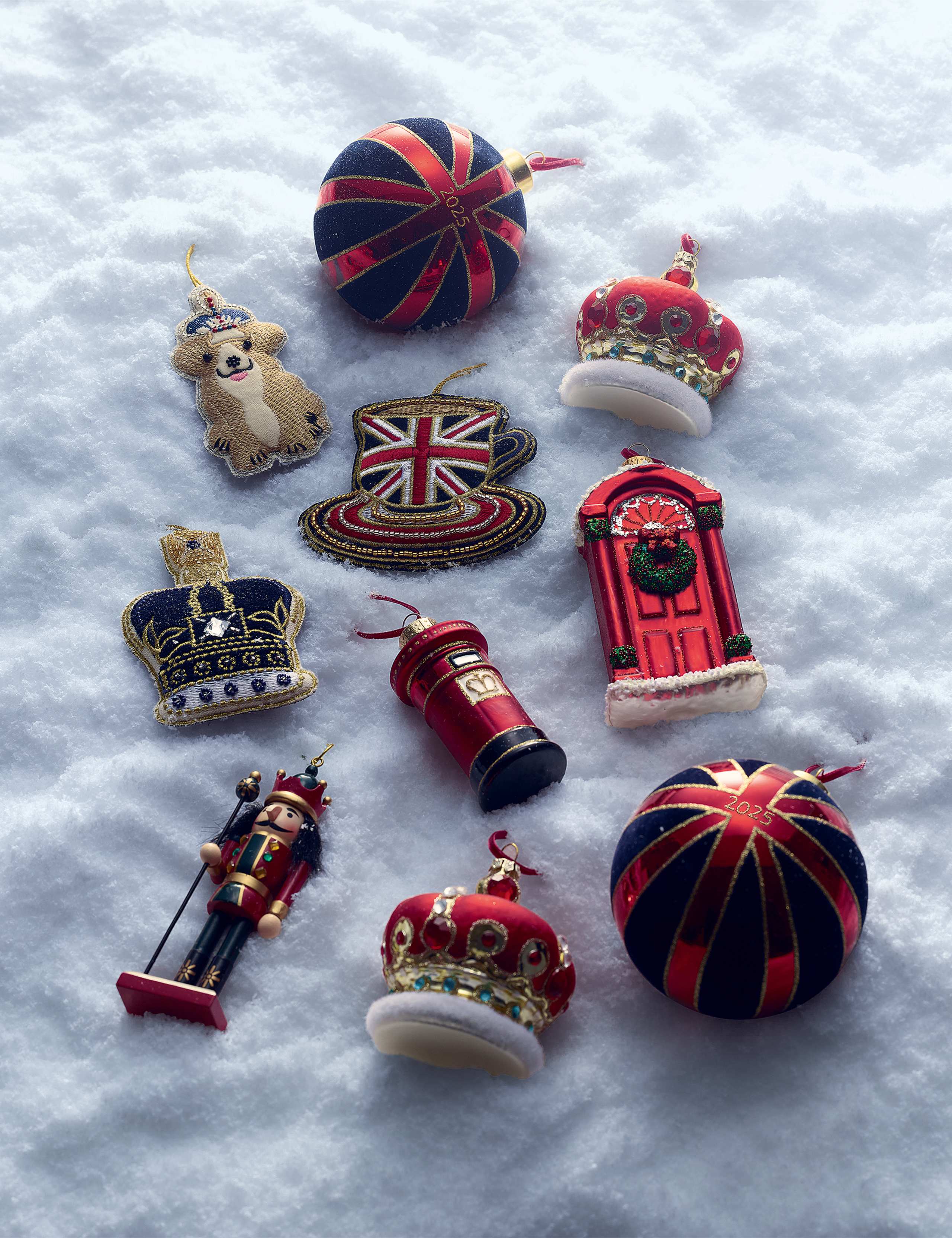 Glass Hanging Crown Decoration 4 of 4