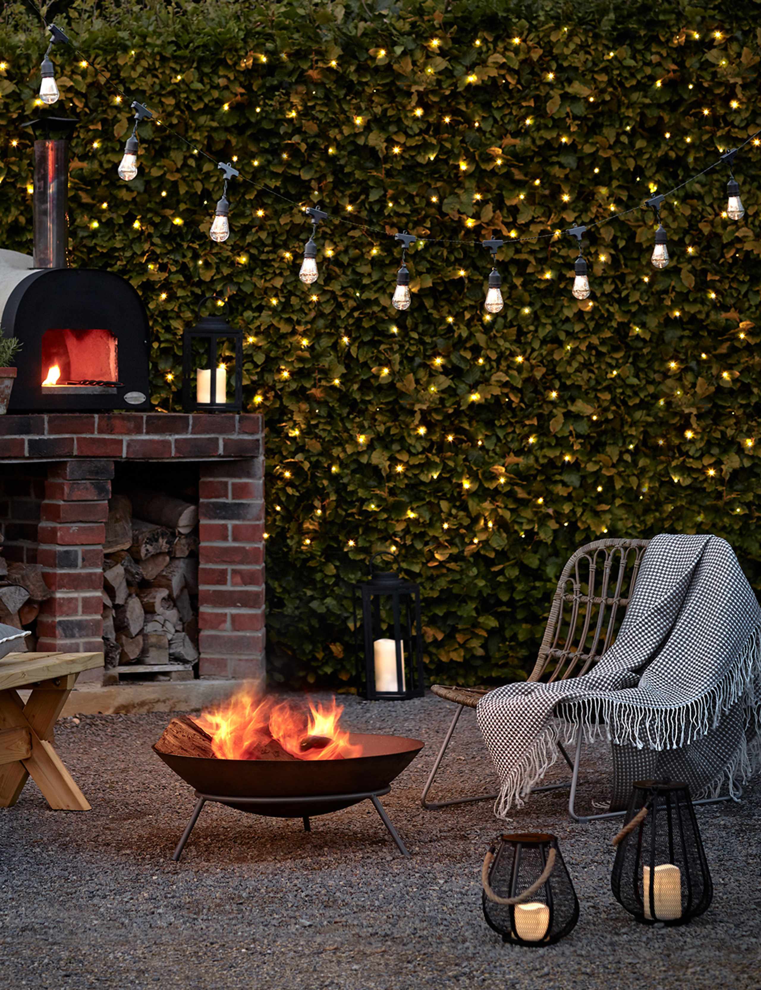 15 Warm White LED Battery Festoon Lights 2 of 2