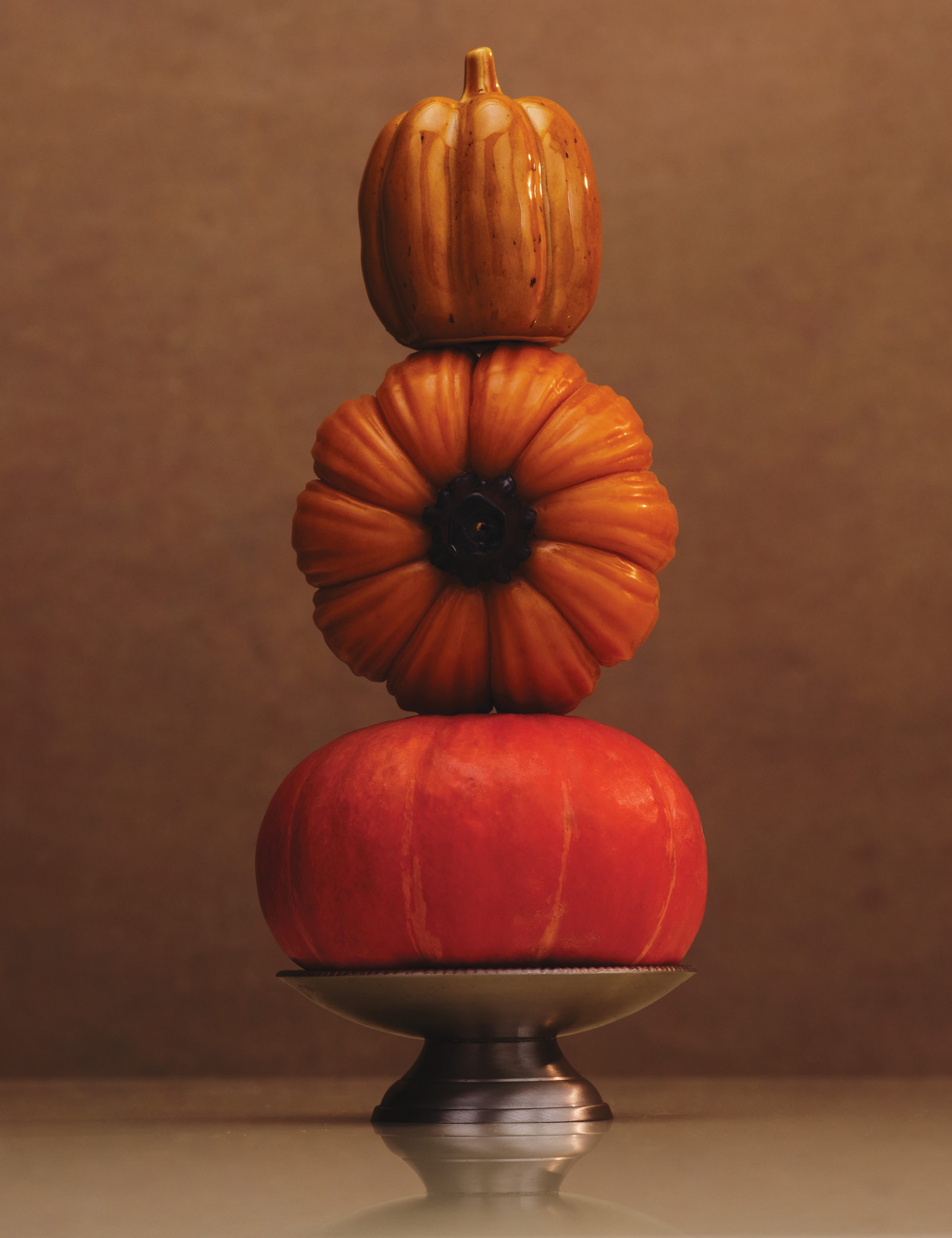 Small Ceramic Pumpkin Decoration 4 of 4