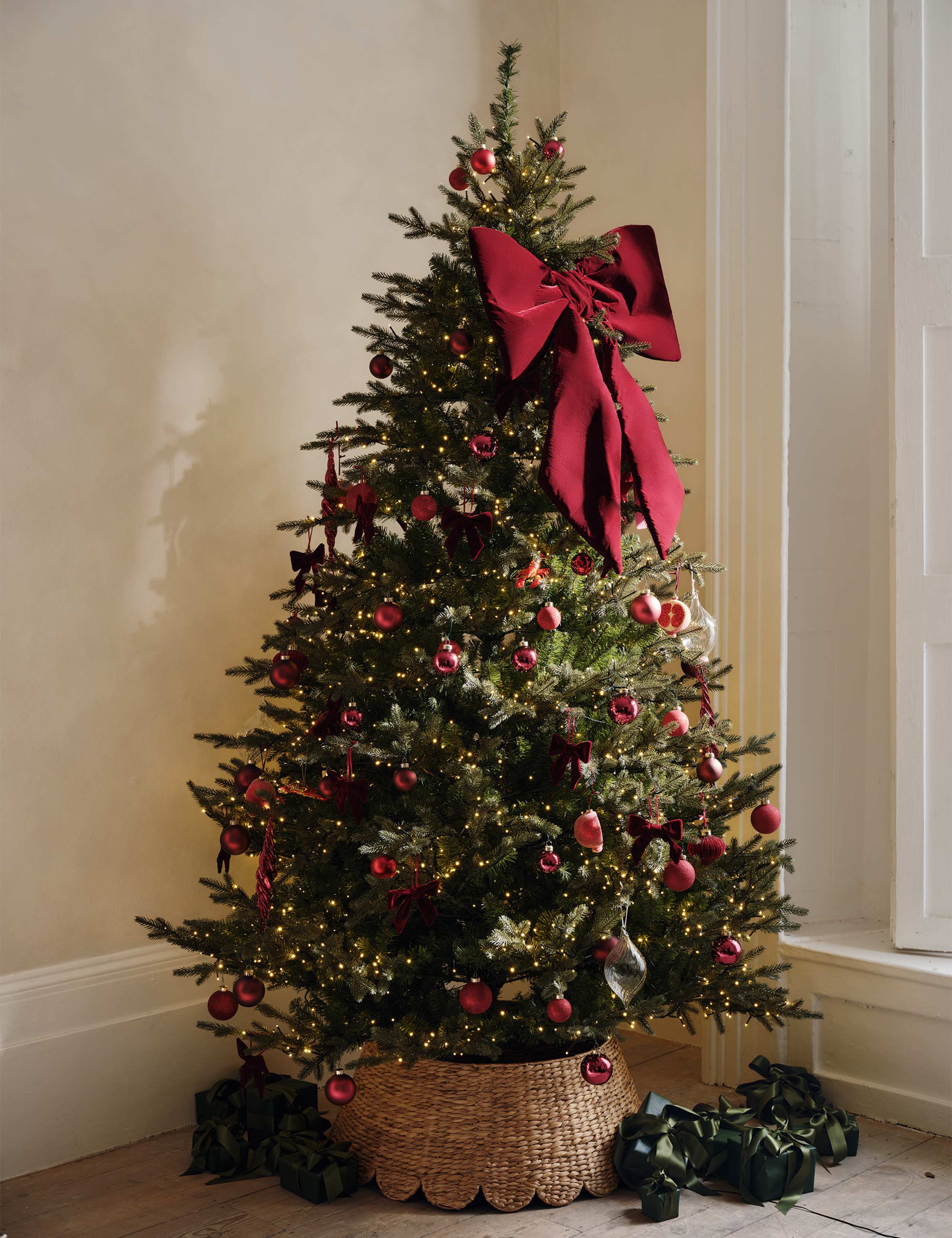 7ft Pre-lit Grand Fir Christmas Tree 7 of 7