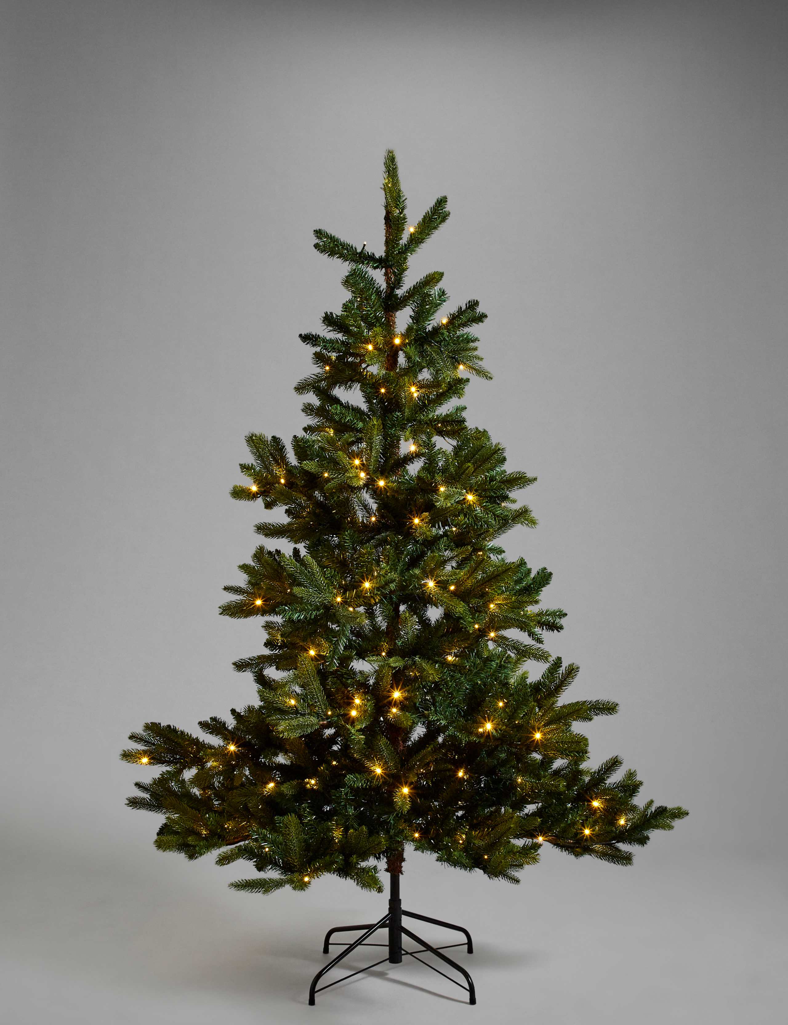 6ft Lit Noble Christmas Tree 4 of 7