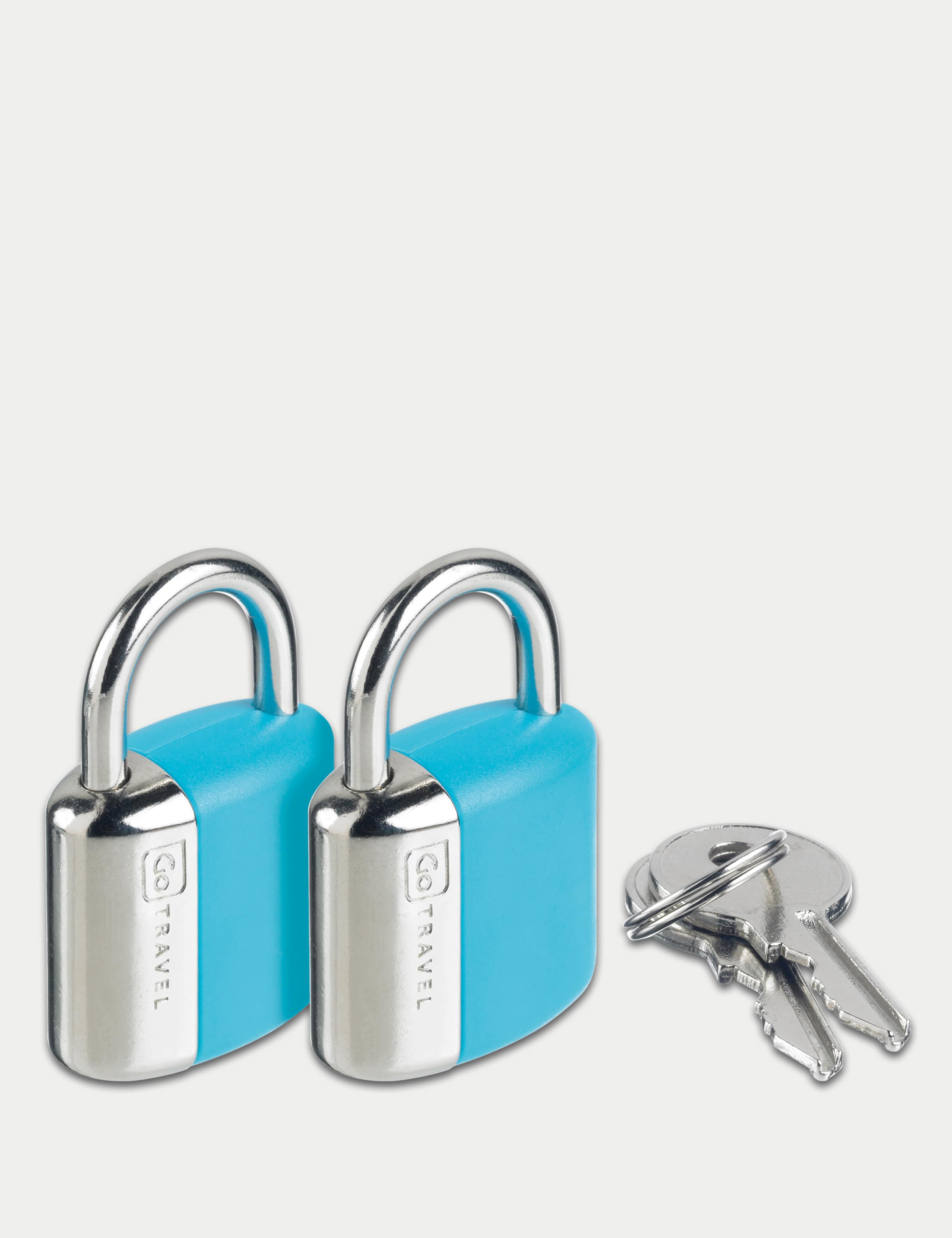 Set of 2 Glo Key Suitcase Locks 3 of 5