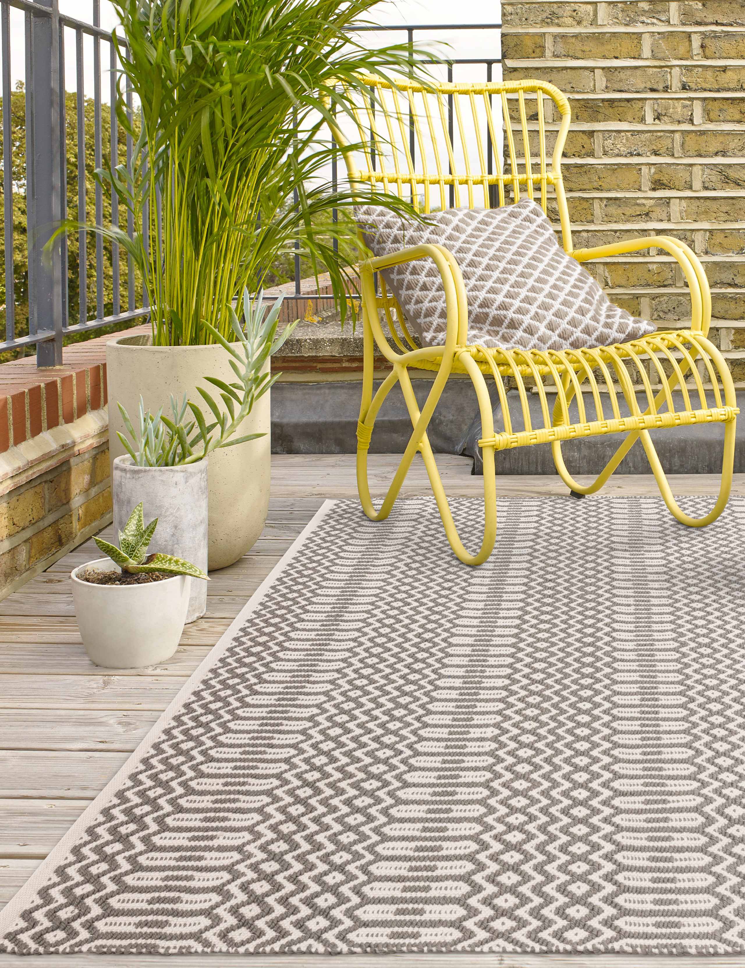 Halsey Geometric Indoor & Outdoor Runner 1 of 7