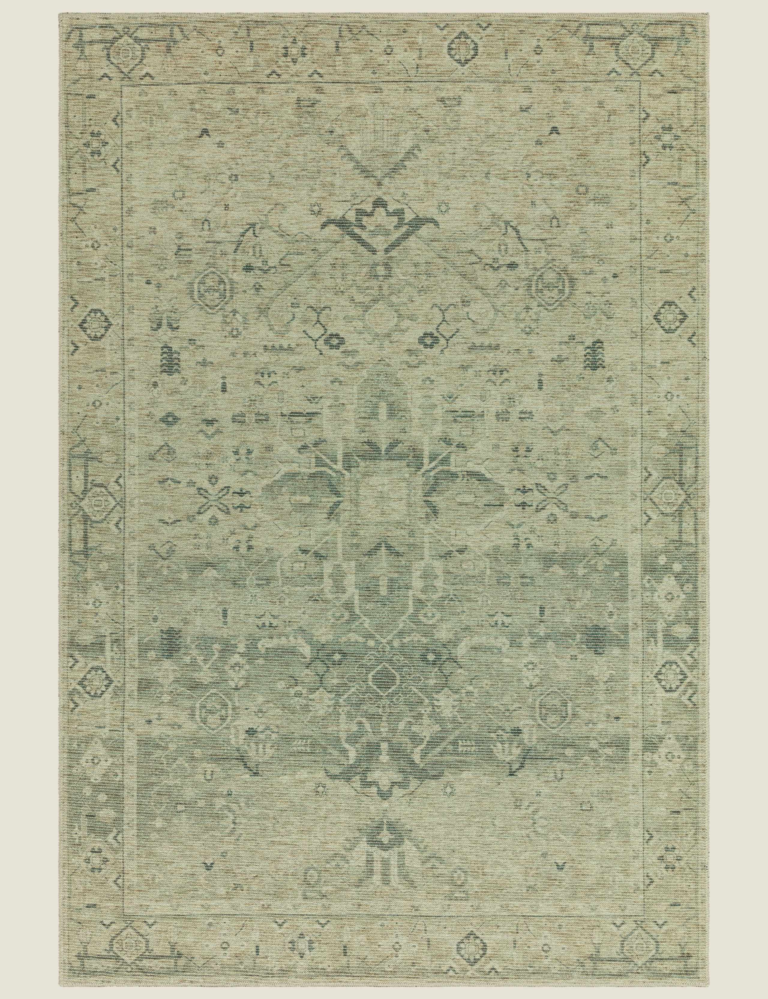 Kaya Vida Vintage Style Flatweave Rug 2 of 7