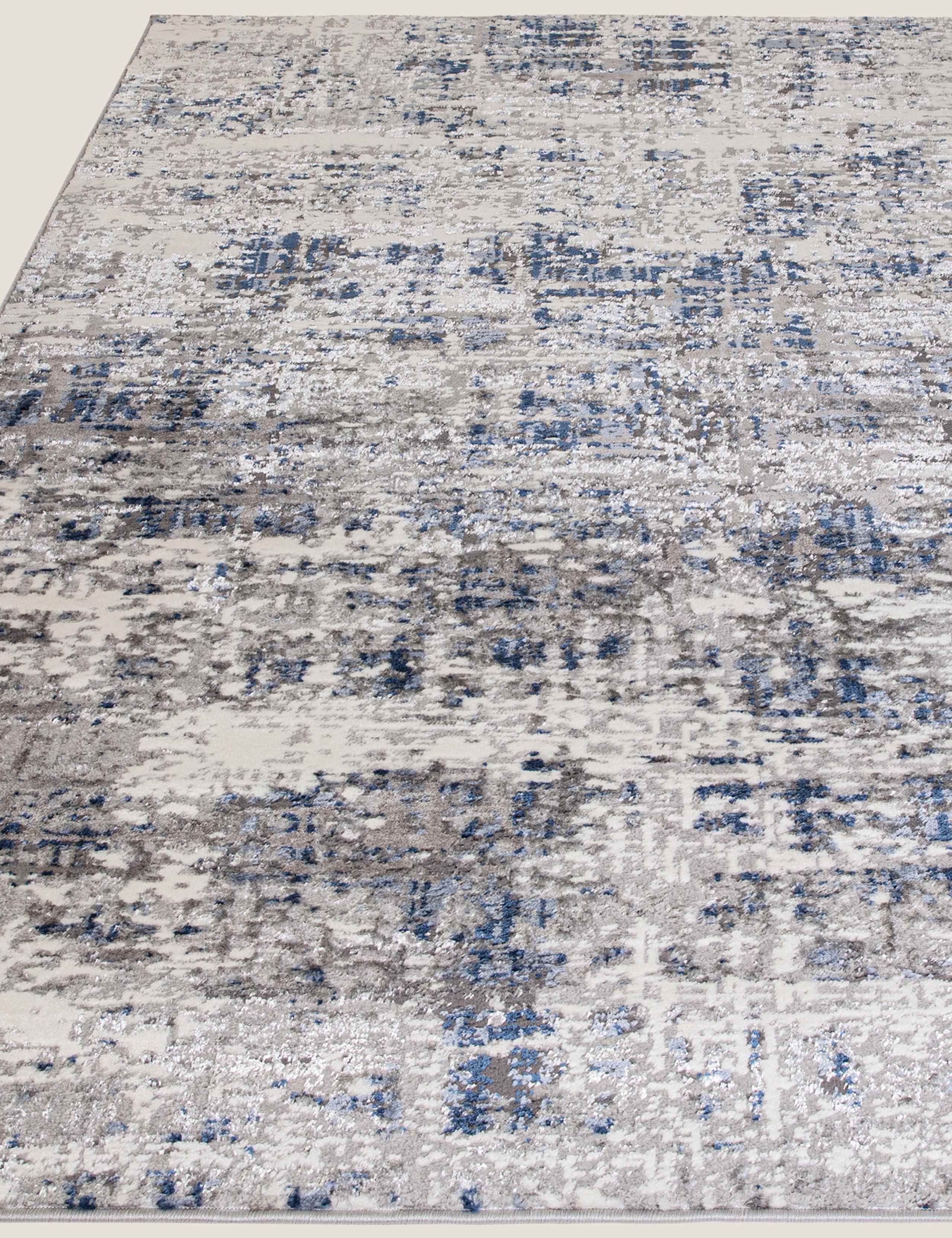 Orion Abstract Metallic Rug 3 of 7