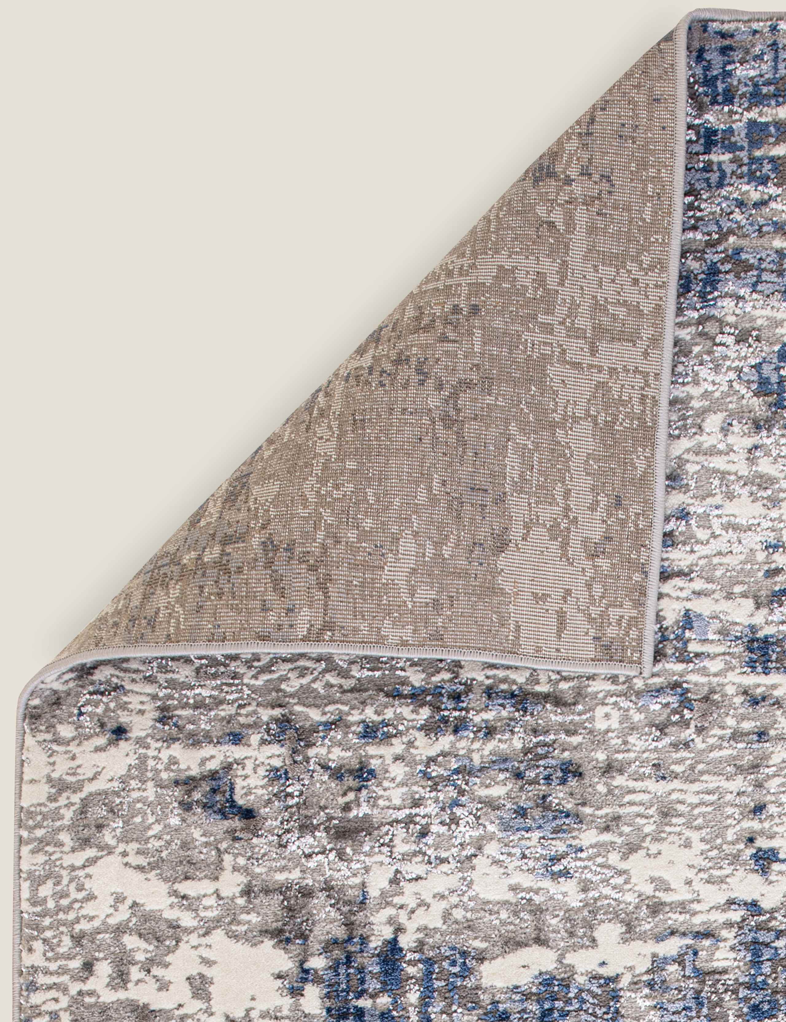 Orion Abstract Metallic Rug 5 of 7