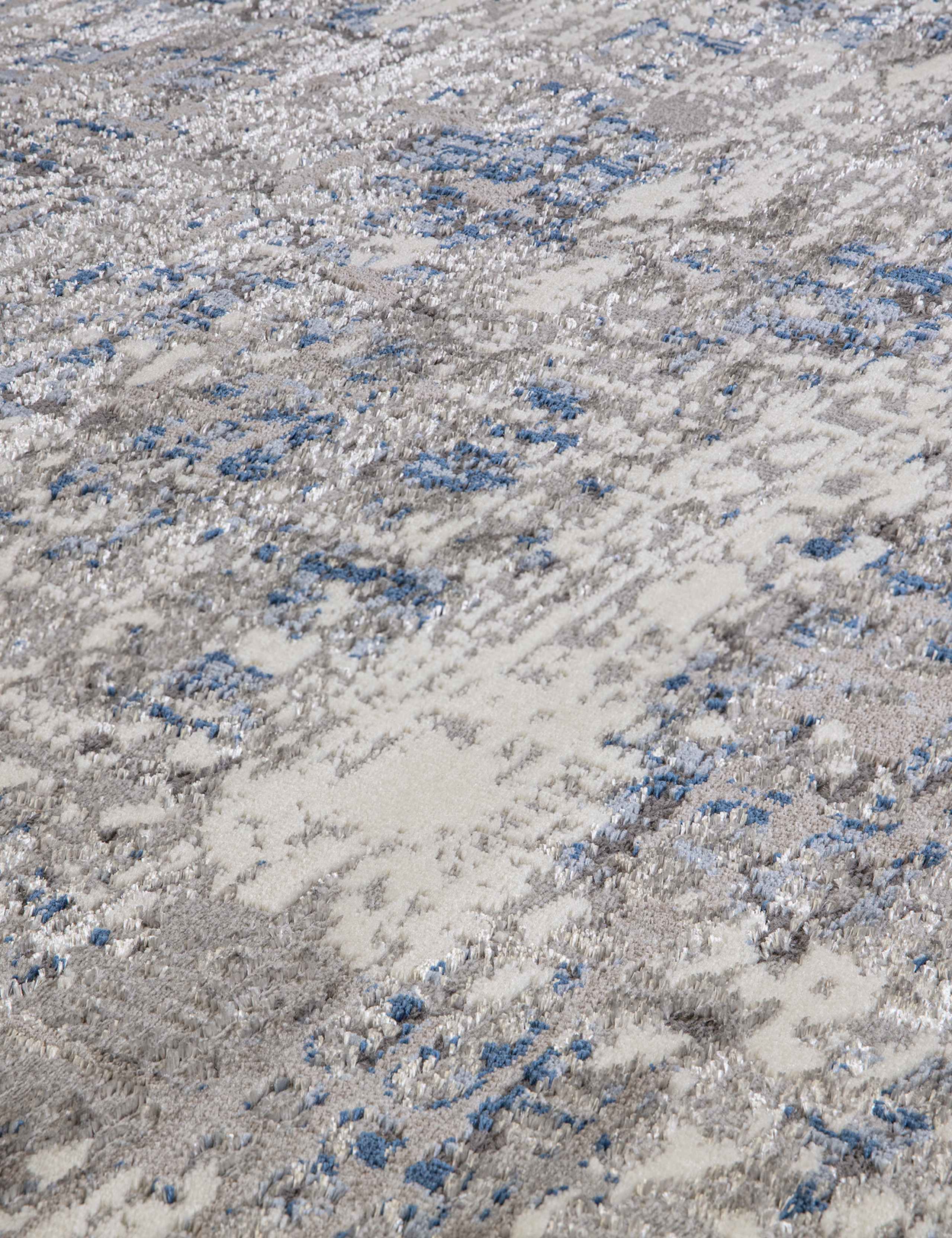 Orion Abstract Metallic Rug 6 of 7