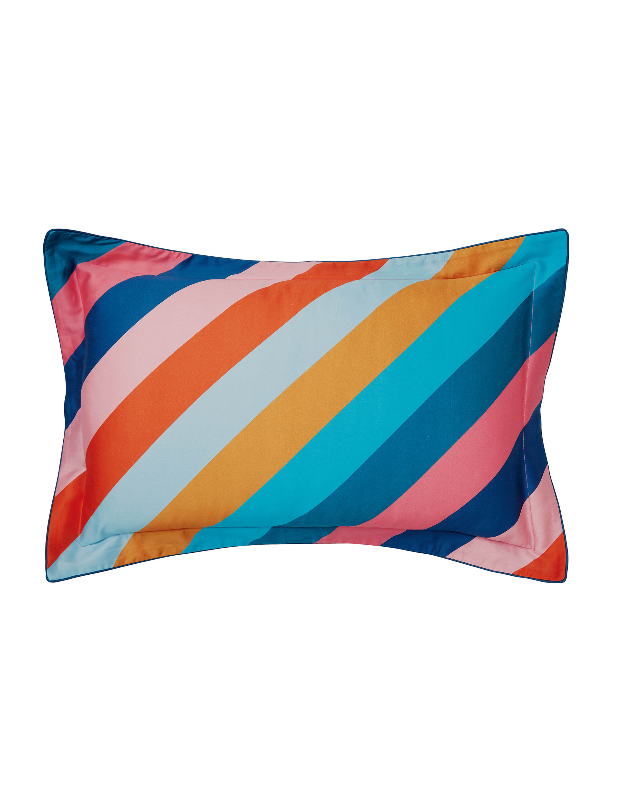 Pure Cotton Sateen Sherbert Stripe Bedding Set 3 of 5