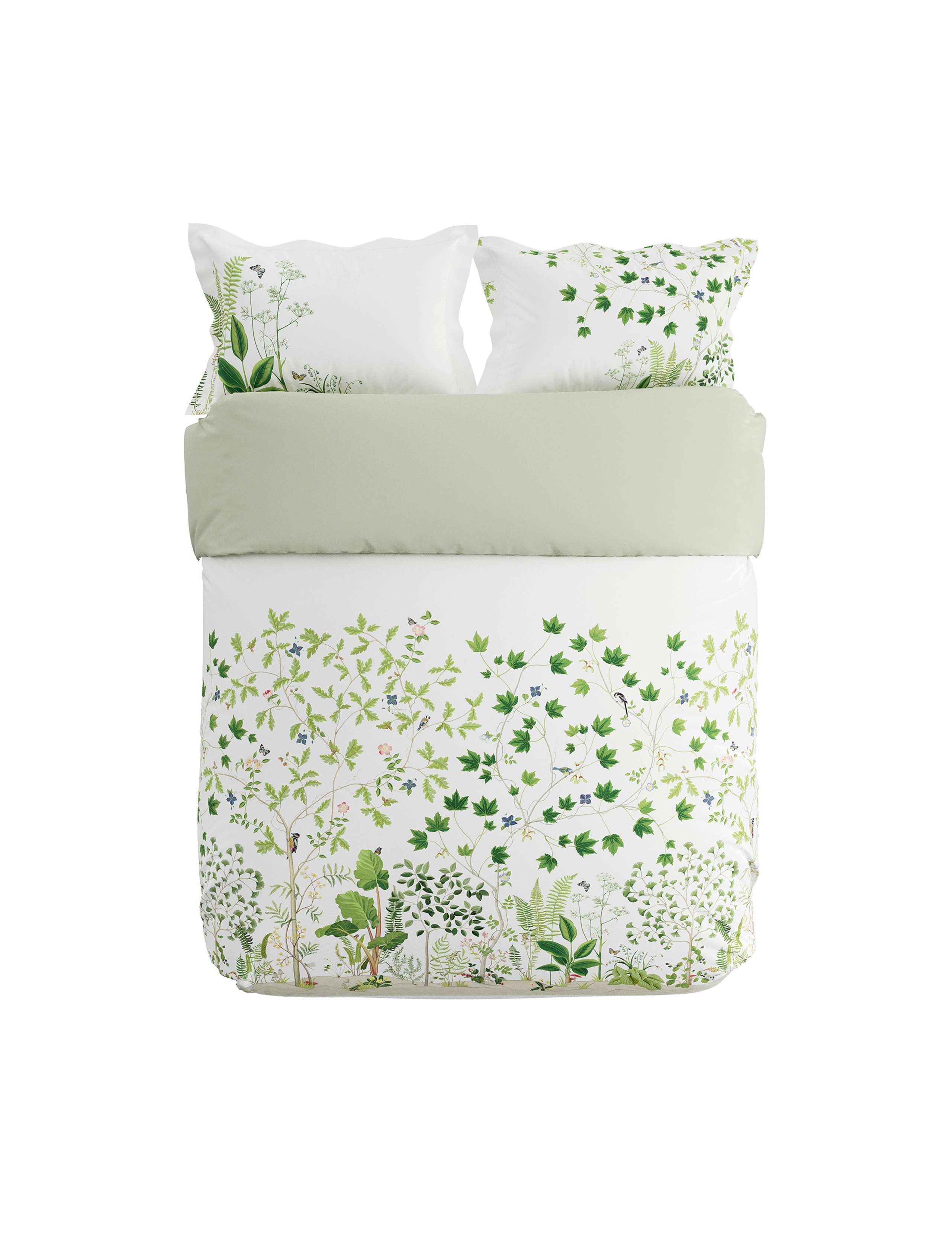 Pure Cotton Sateen Sycamore & Oak Bedding Set 6 of 6