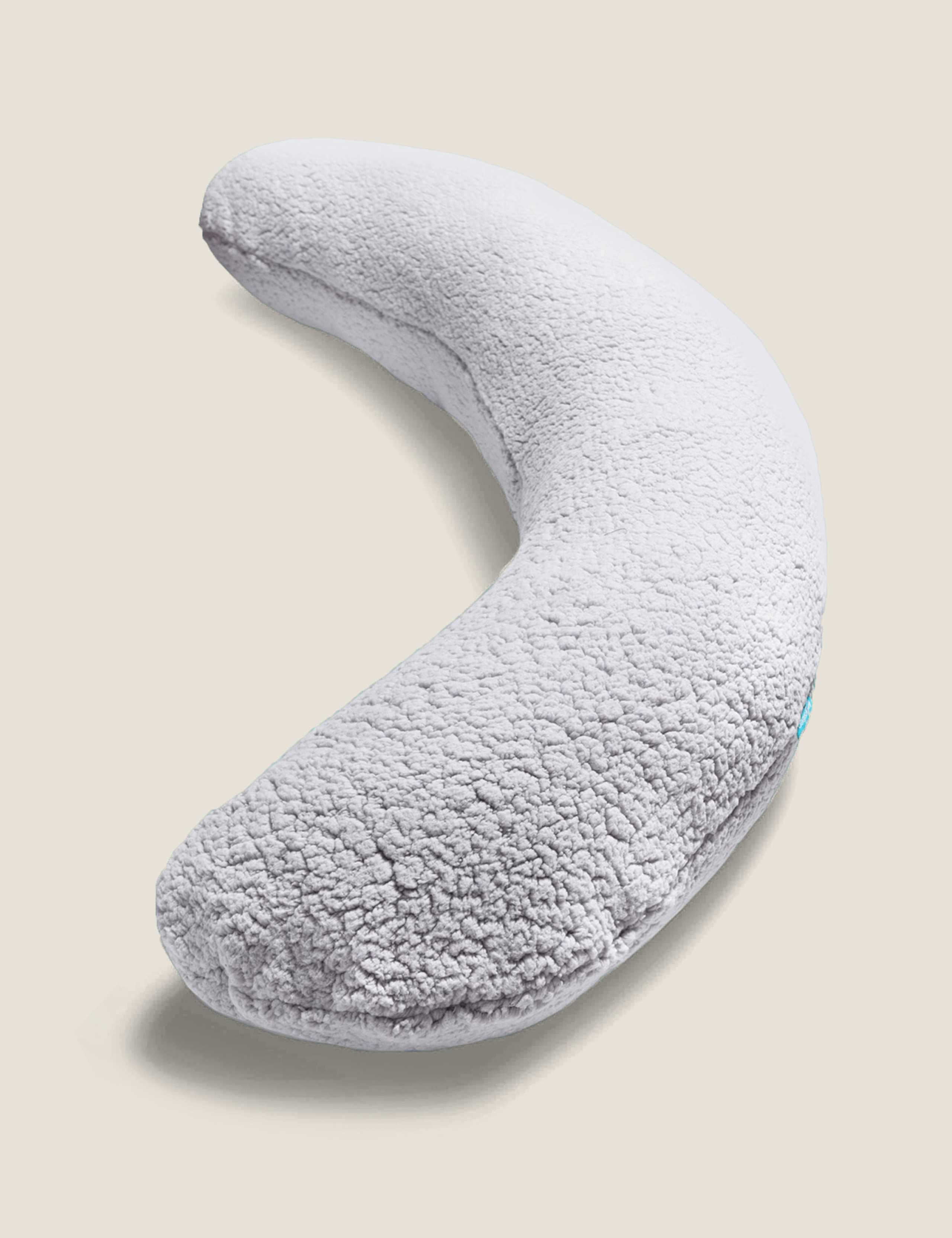 Grey Sherpa Fleece Body Pillow 3 of 6