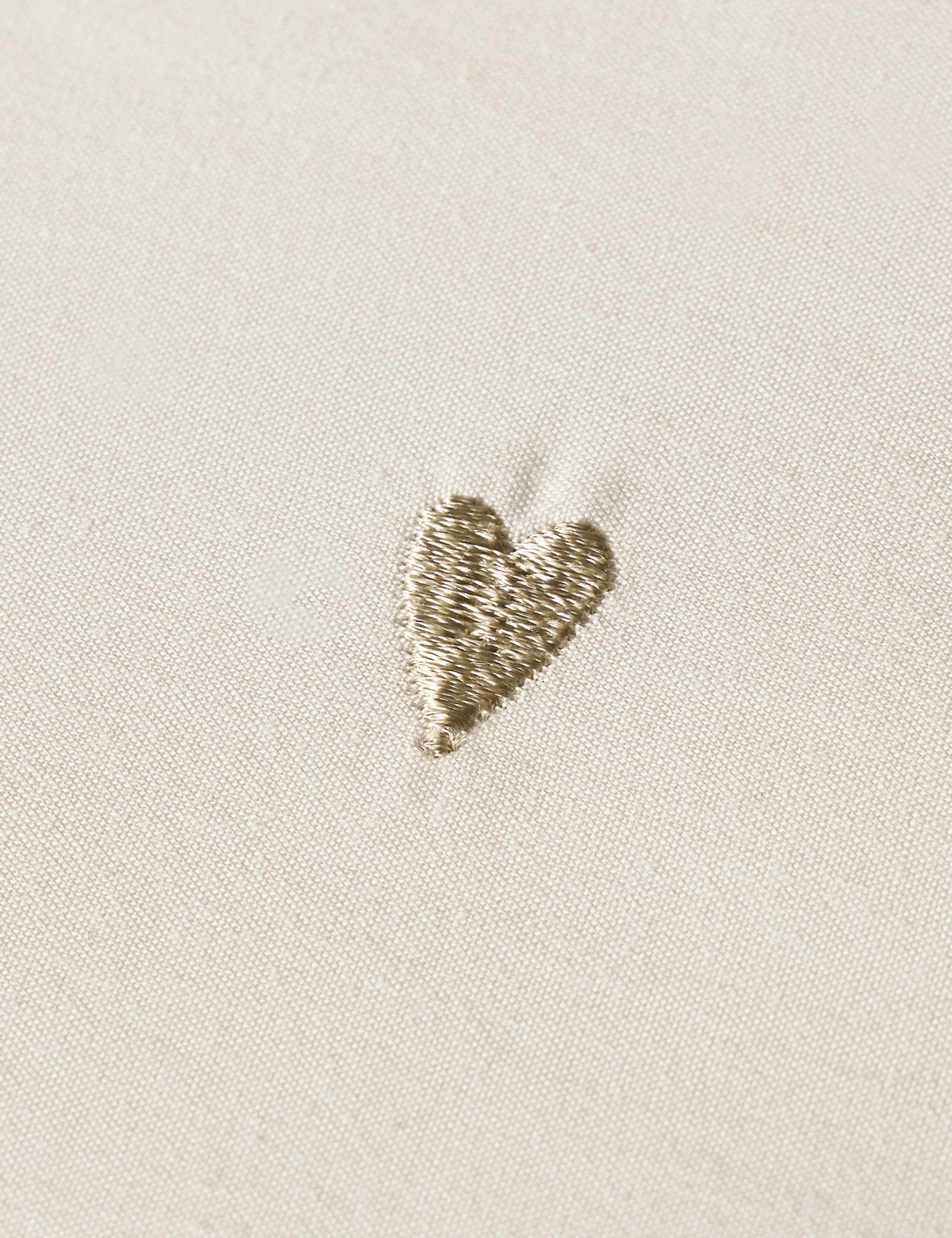 Love Hearts Embroidery Bedding Set 3 of 3