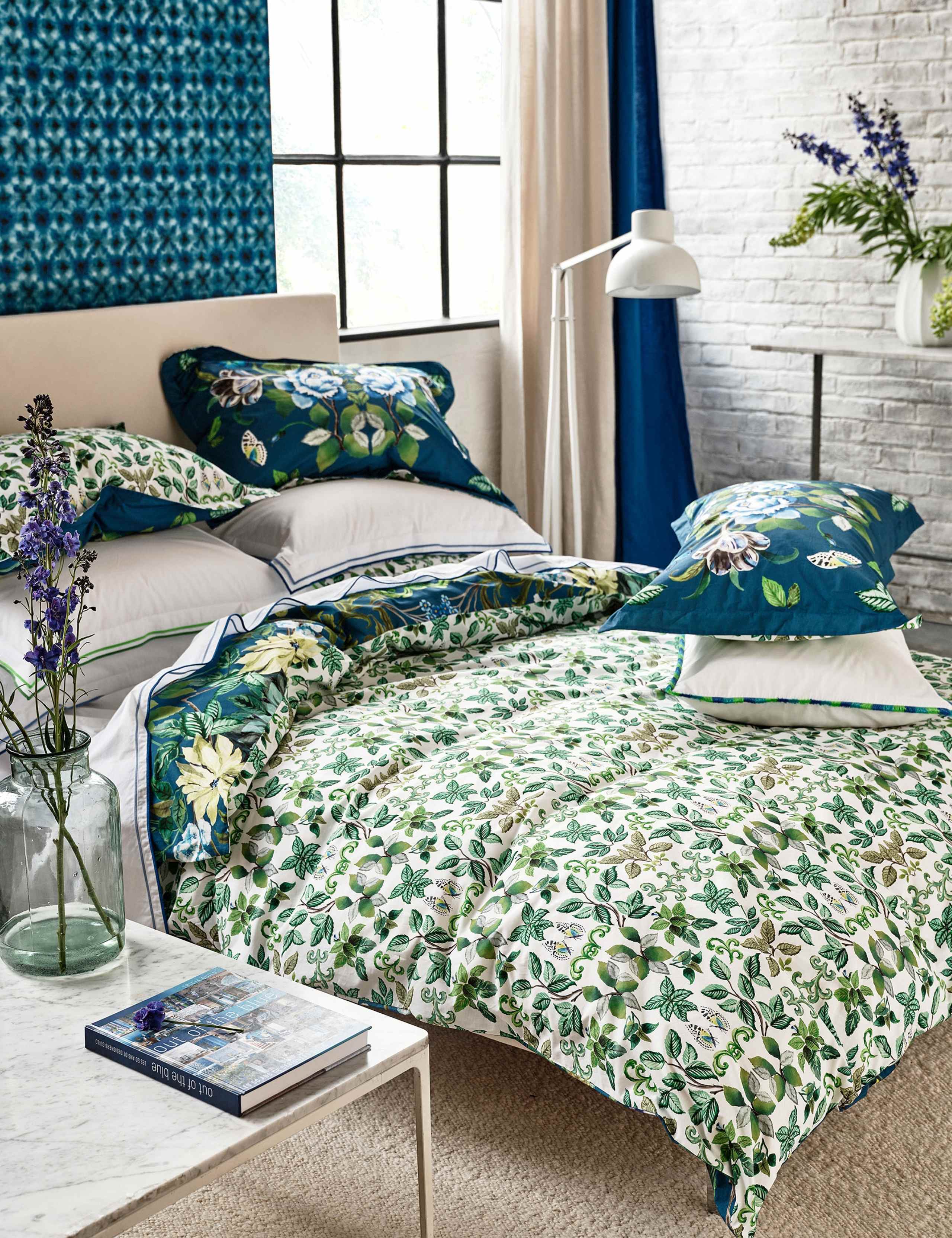 2 Pack Pure Cotton Eleonora Pillowcases 3 of 4