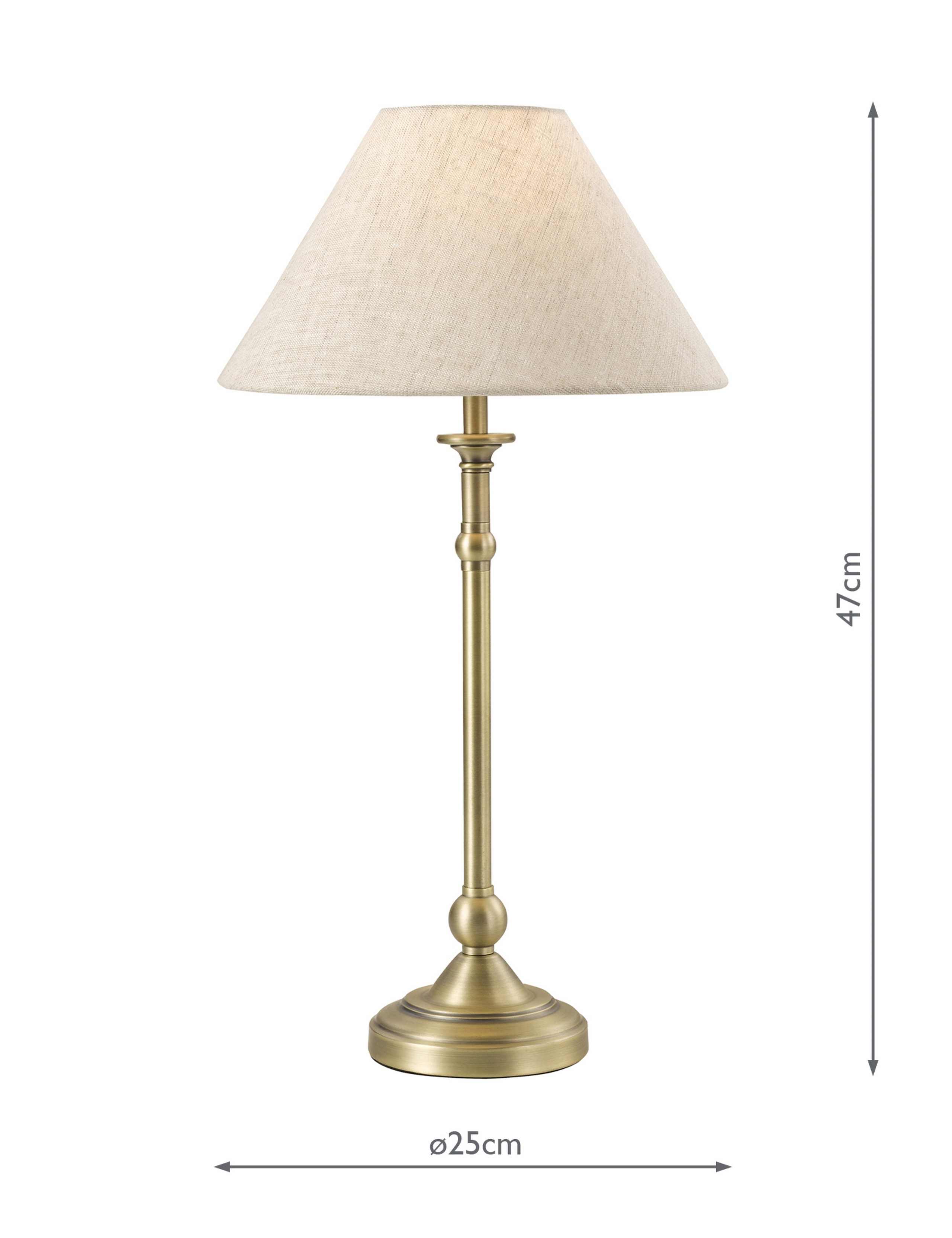 Ludchurch Metal Table Lamp 5 of 5