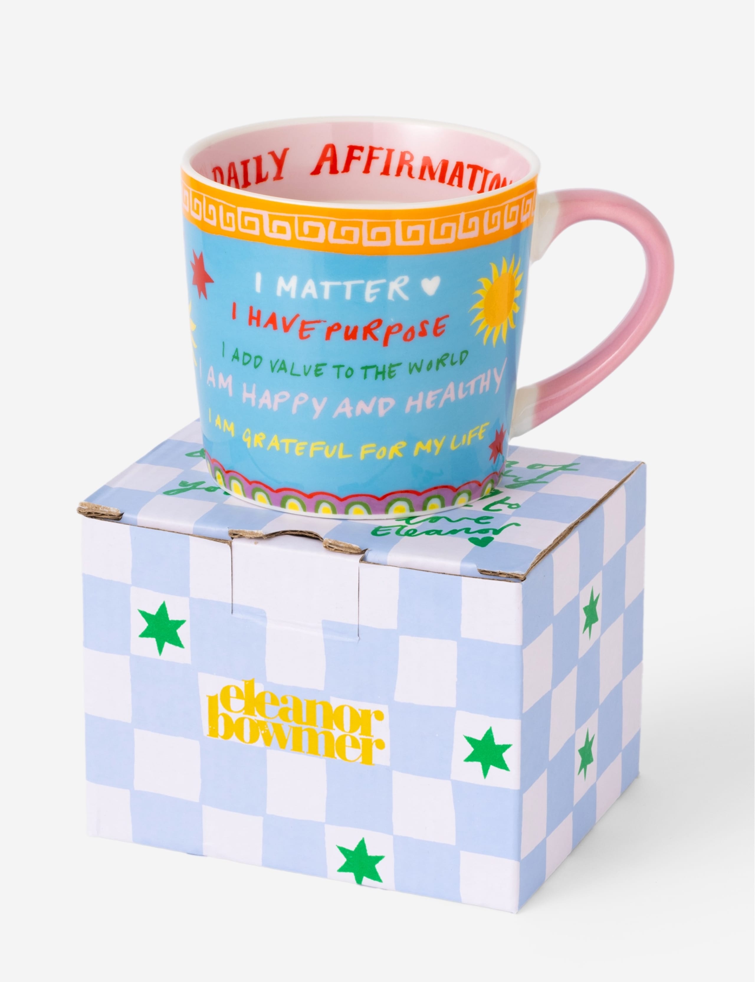 Set of 2 Affirmation & Gratitude My Attitude Mugs 2 of 9