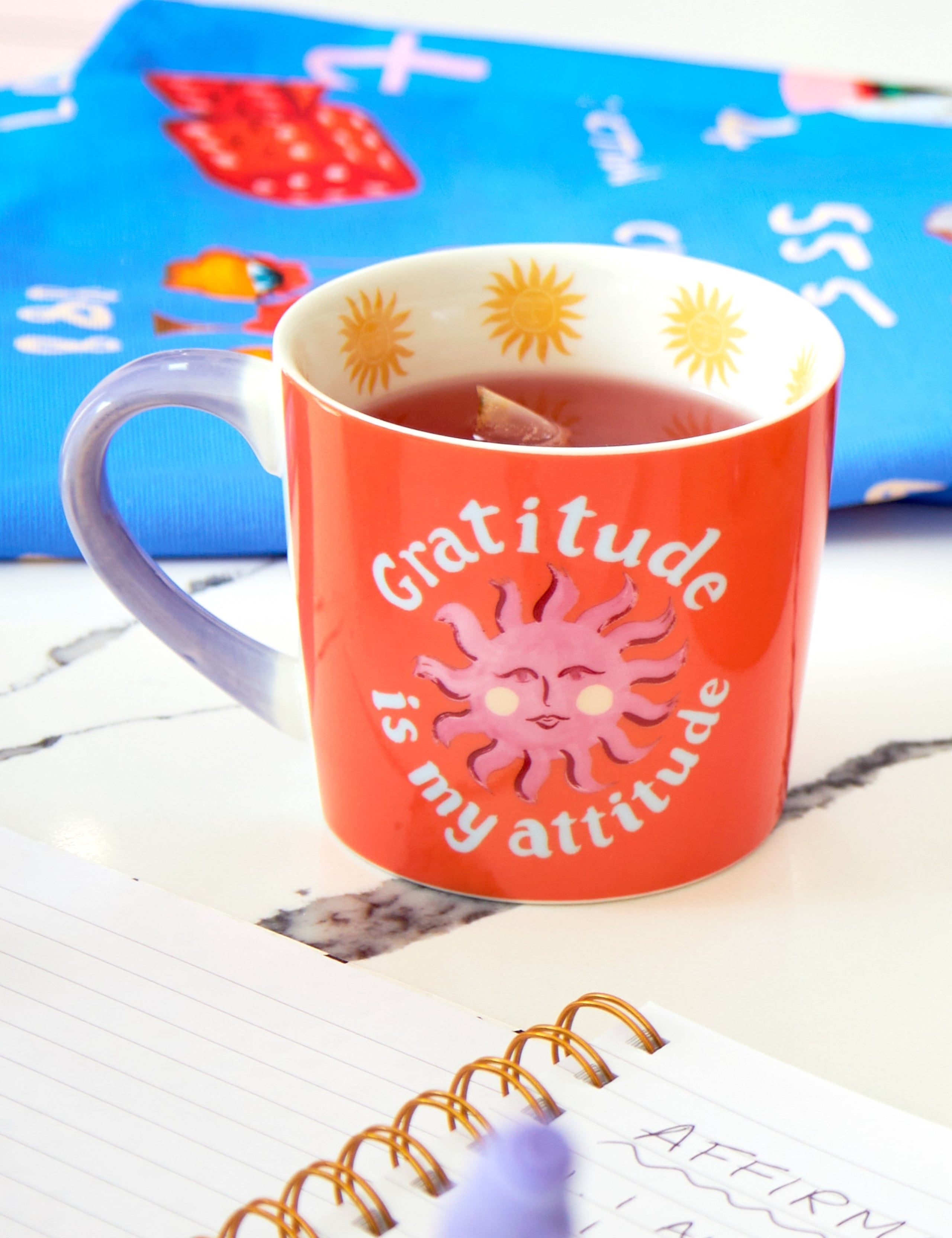 Set of 2 Affirmation & Gratitude My Attitude Mugs 5 of 9