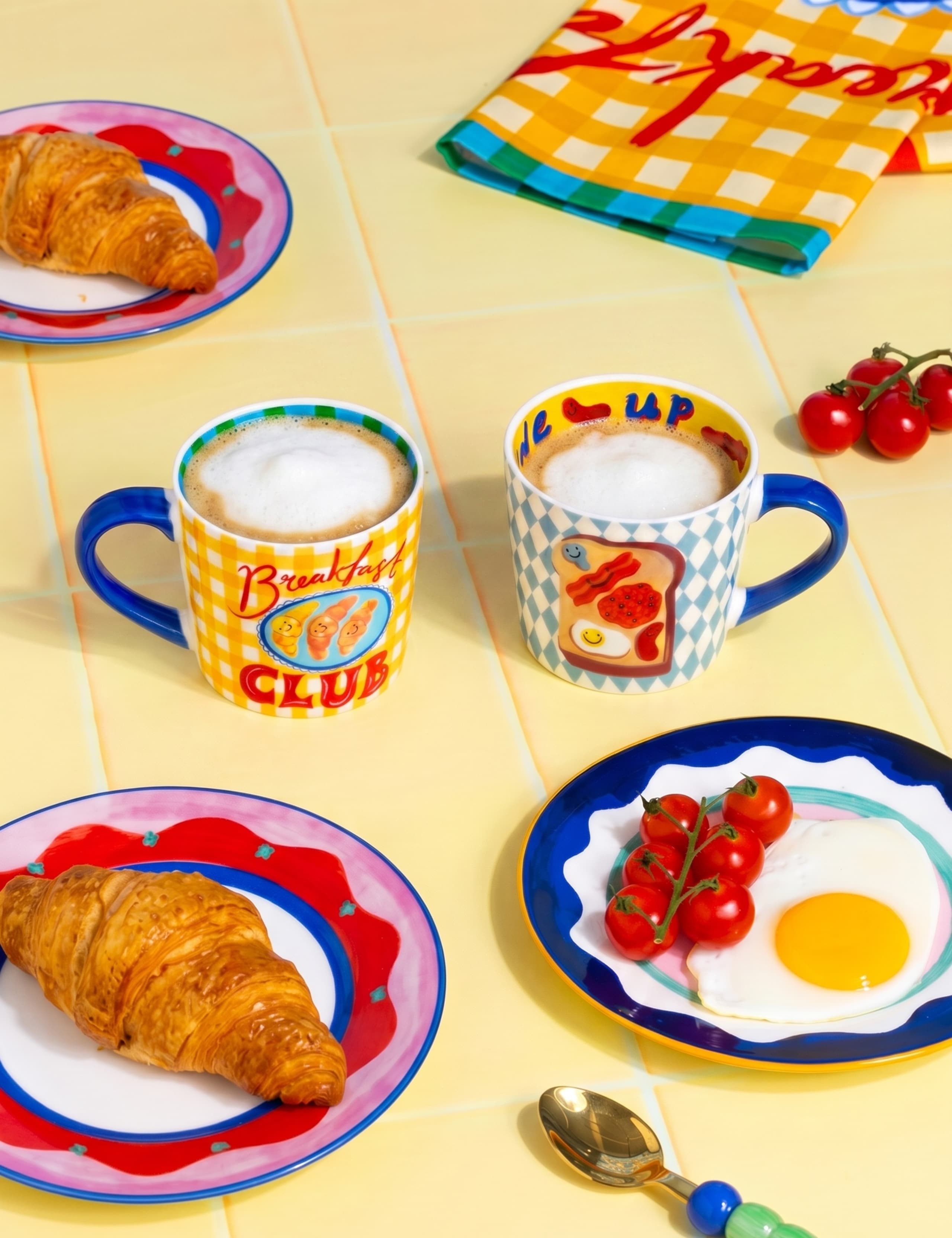 Set of 2 Breakfast Club & Sunny Side Up Mugs 6 of 8