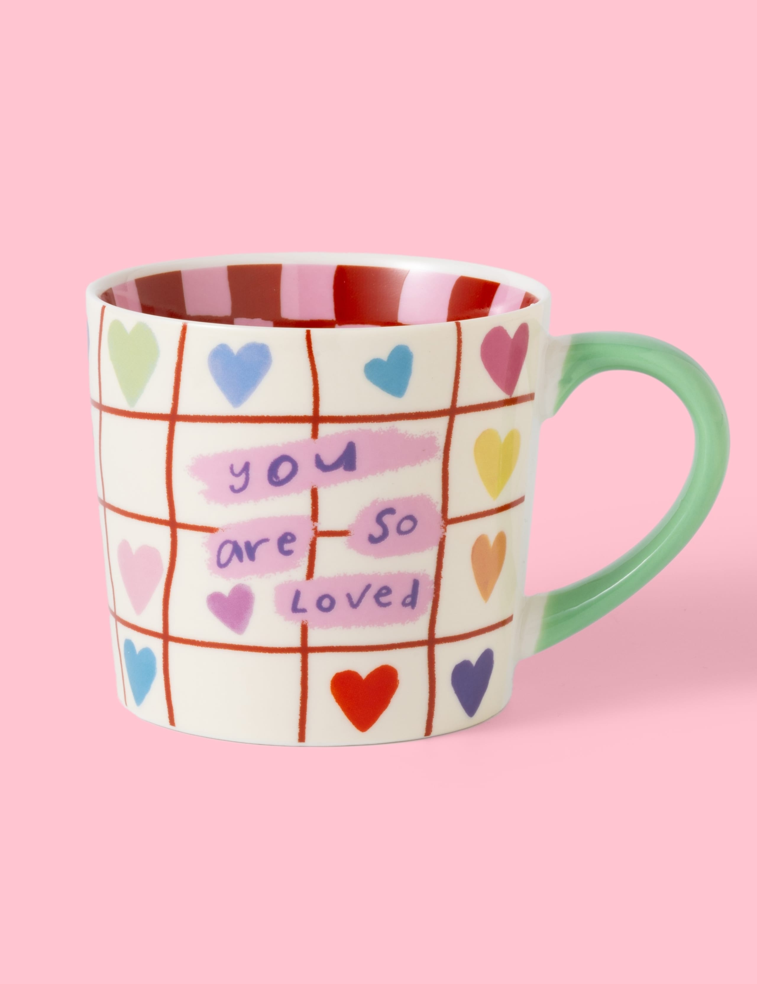 Set of 2 I Love Hanging with You & Loved Mugs 4 of 8