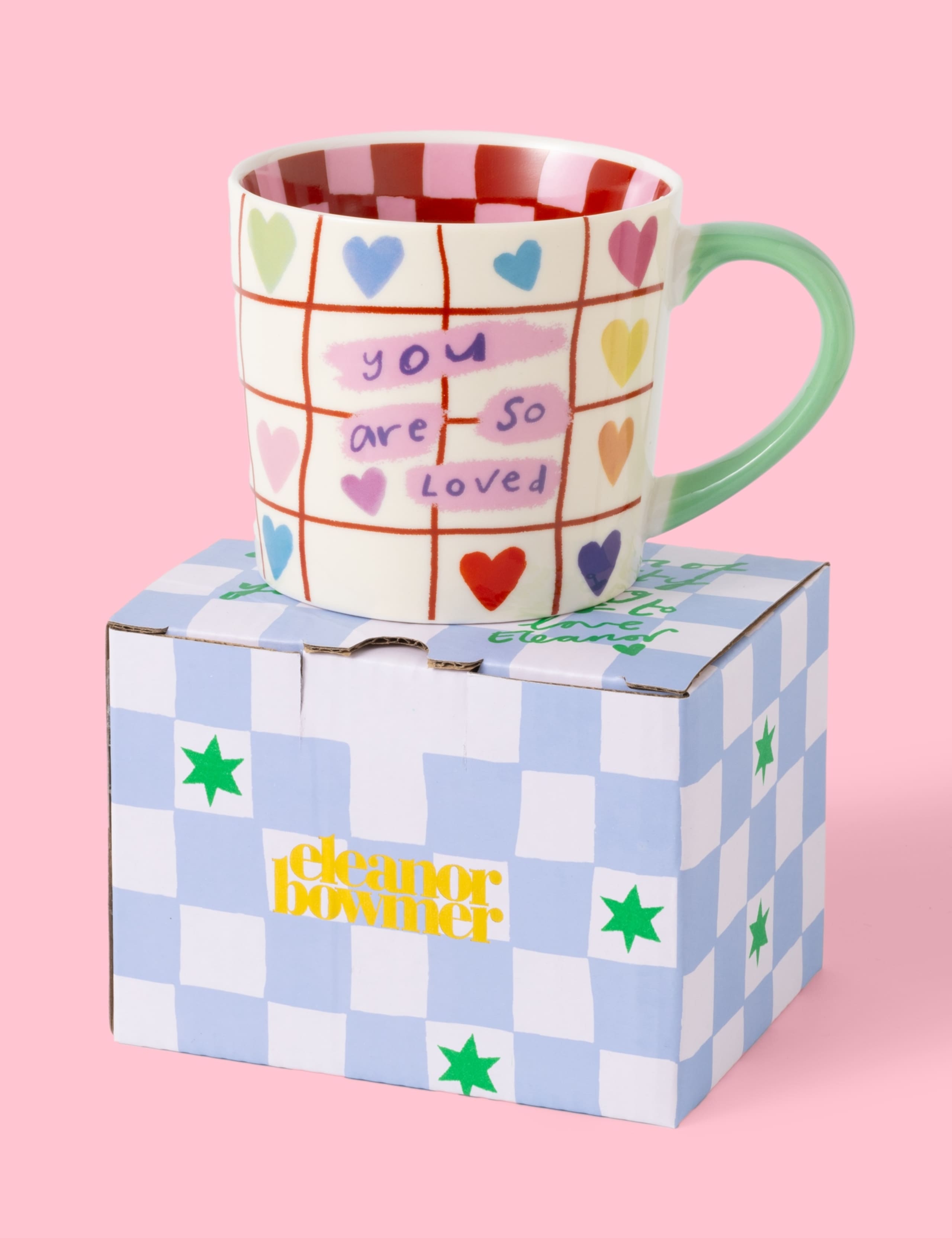 Set of 2 I Love Hanging with You & Loved Mugs 7 of 8