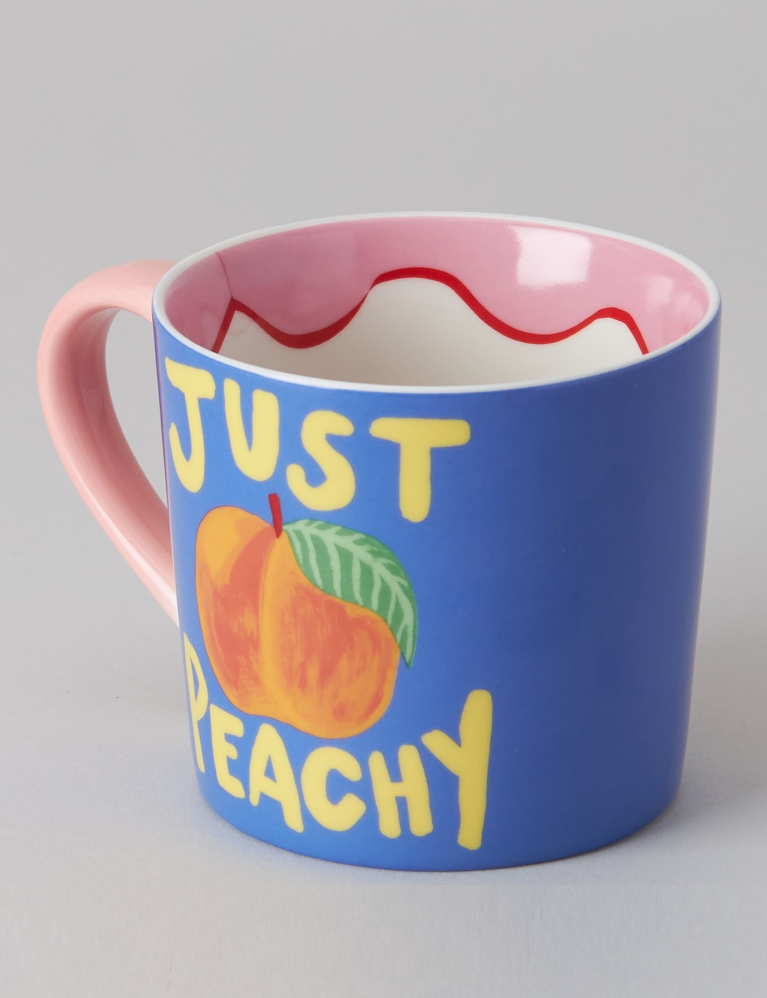 Set of 2 Squeeze the Day & Just Peachy Mugs 8 of 8