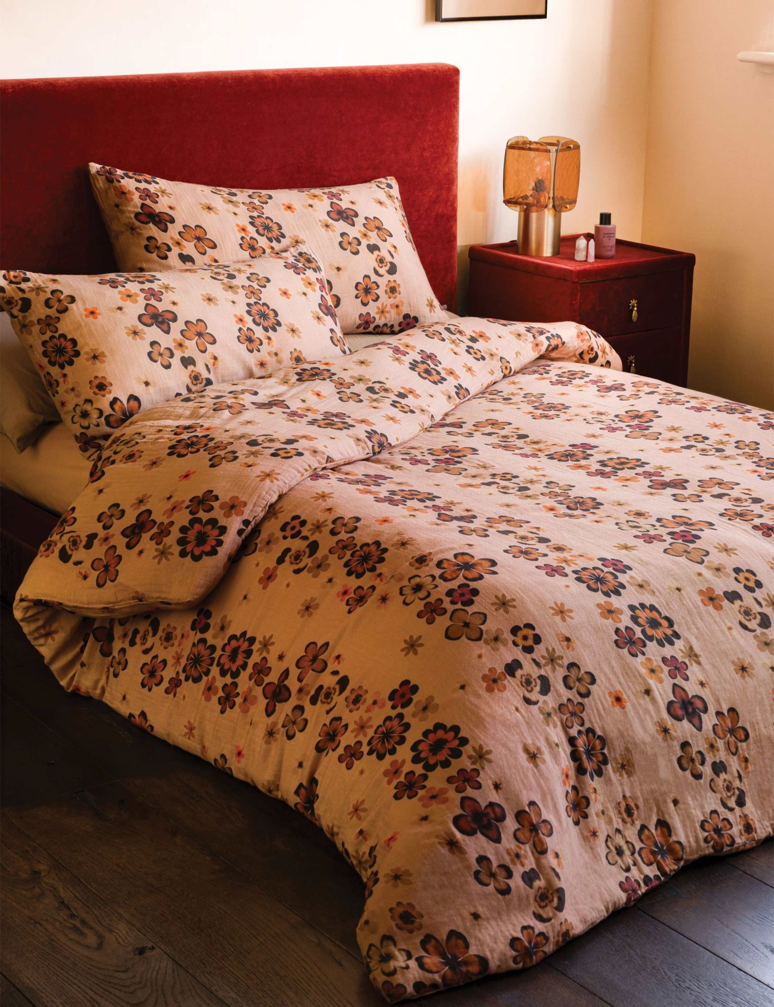 Pure Cotton 180 Thread Count Patterned Duvet Cover 1 of 4