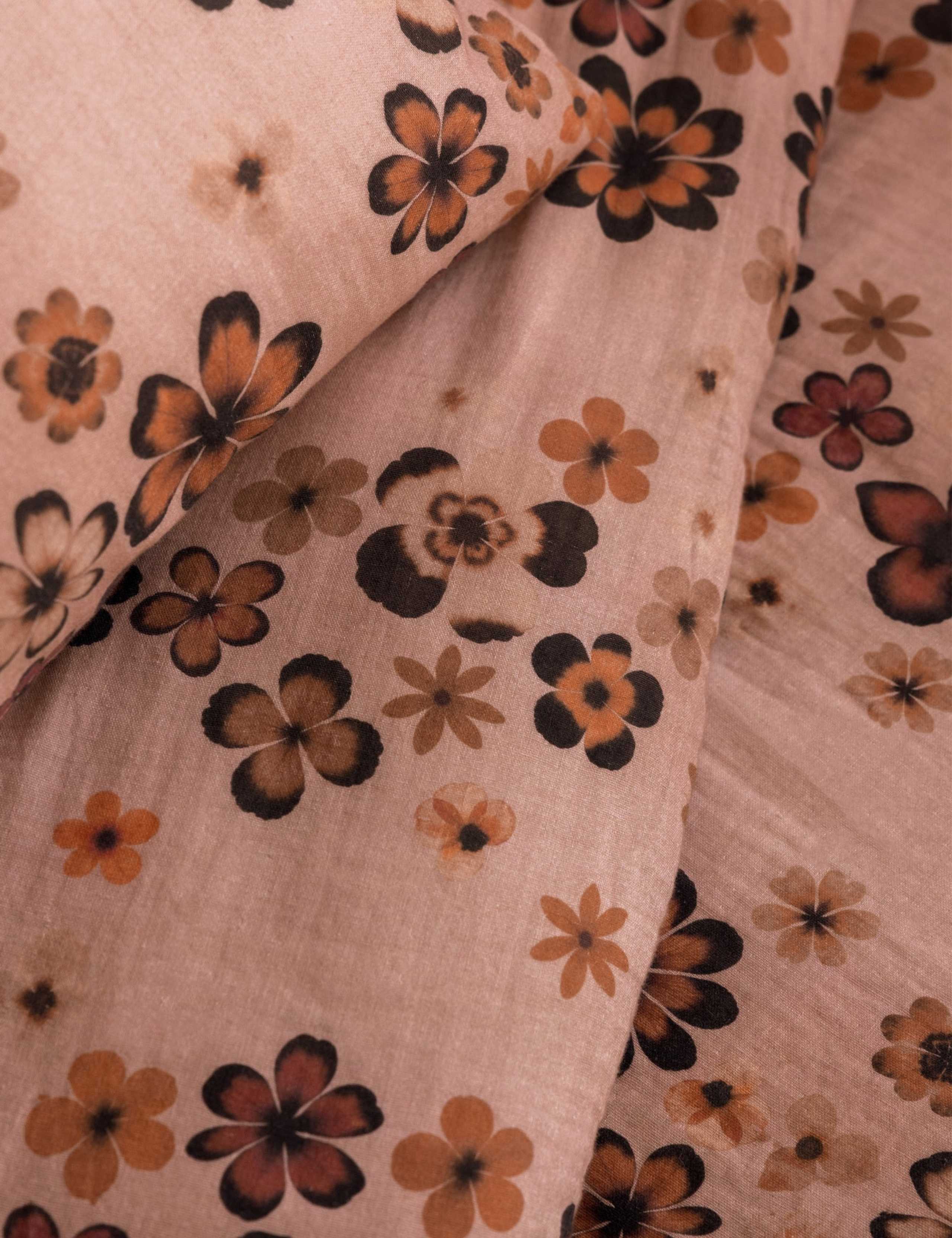 Pure Cotton 180 Thread Count Patterned Duvet Cover 3 of 4
