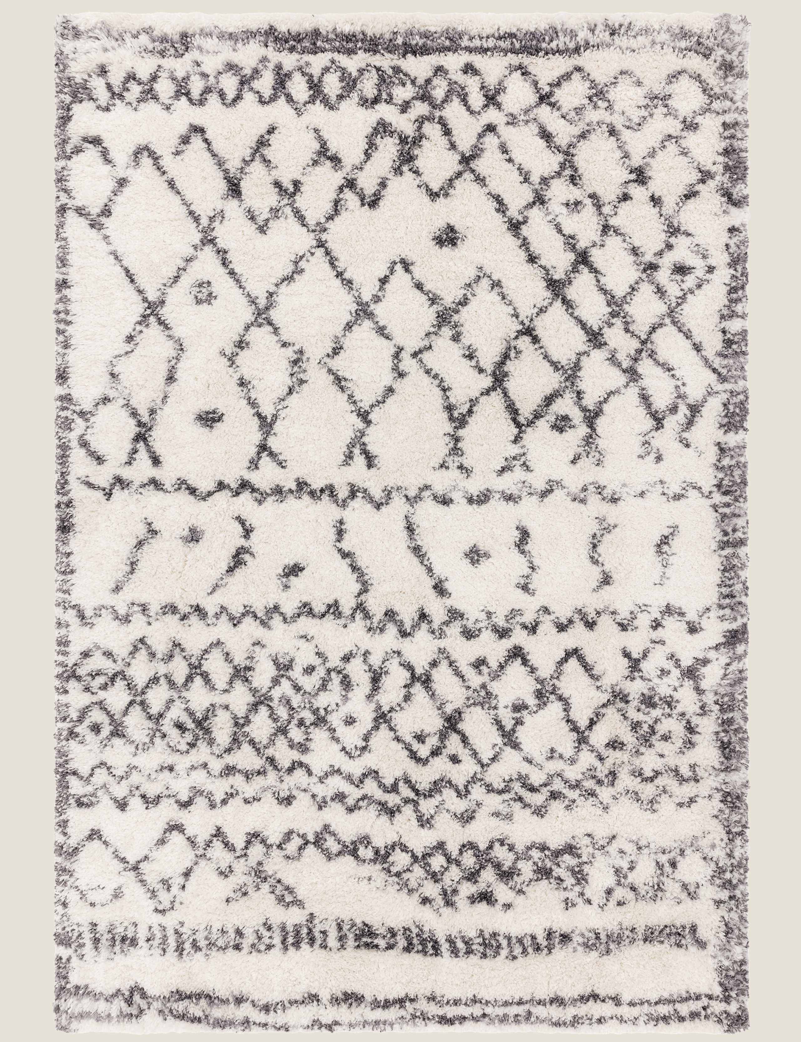 Alto Moroccan Shaggy Rug 1 of 4