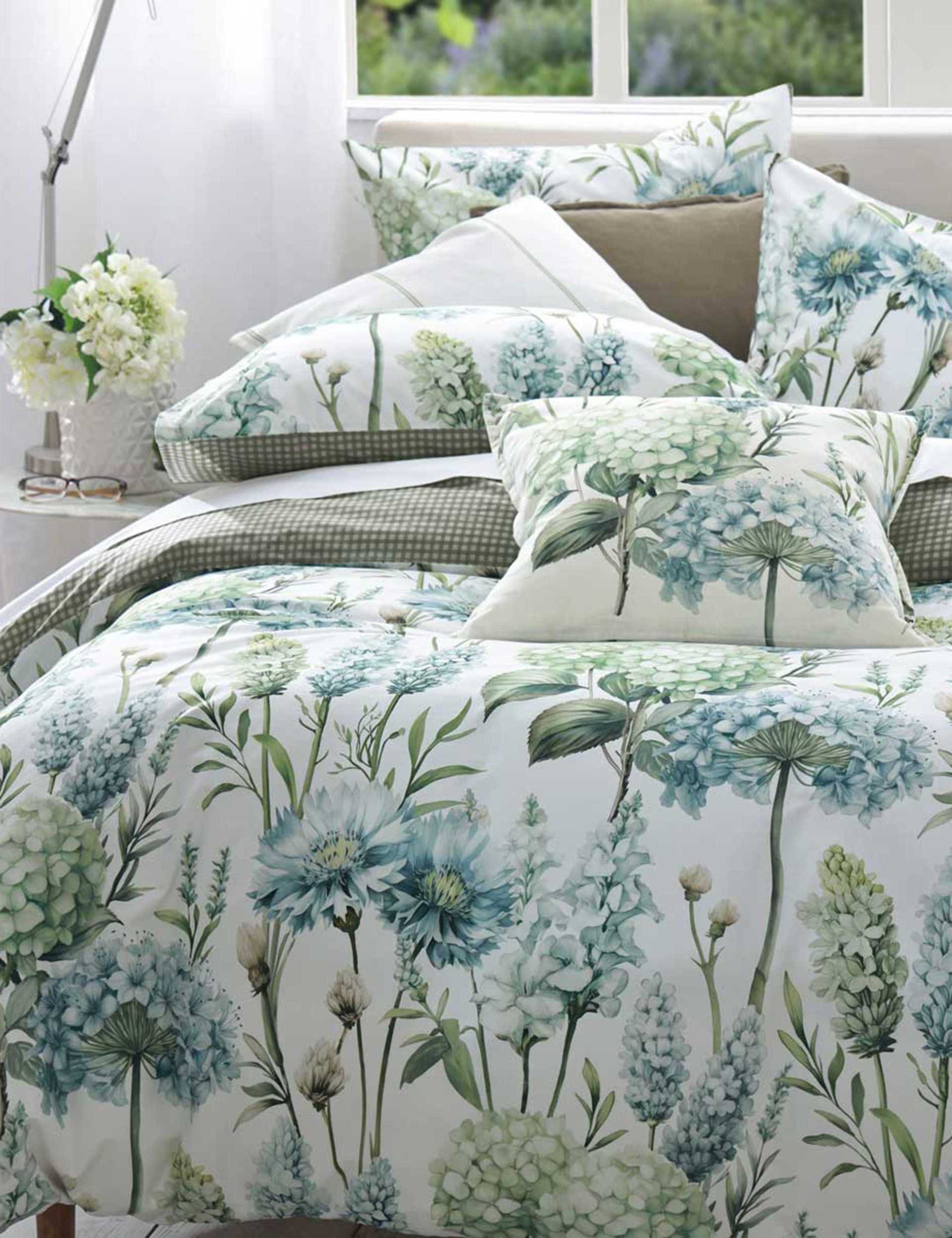 Pure Cotton Floral Reversible Bedding Set 2 of 3