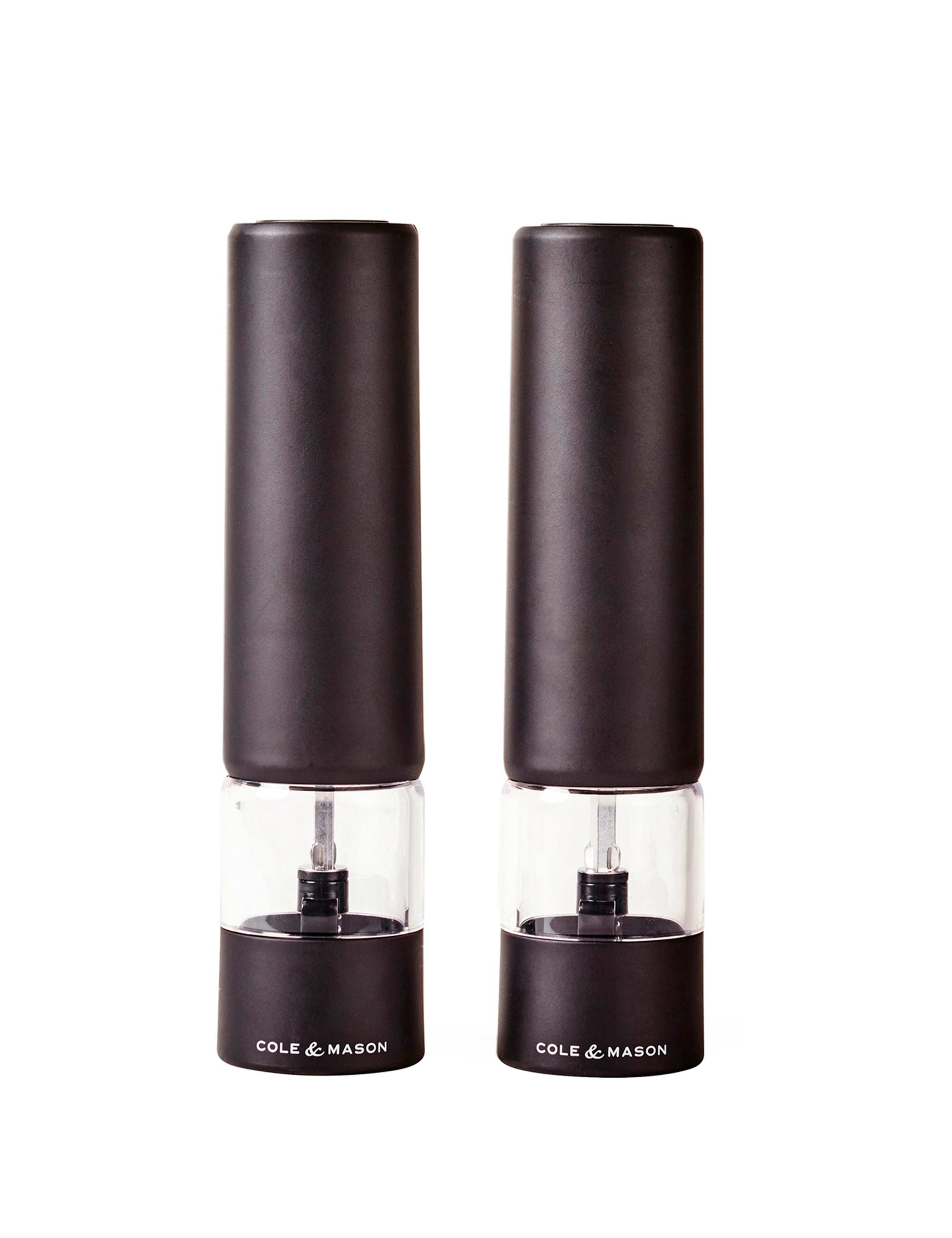 Electric Ceramic Salt & Pepper Mill Set 2 of 5