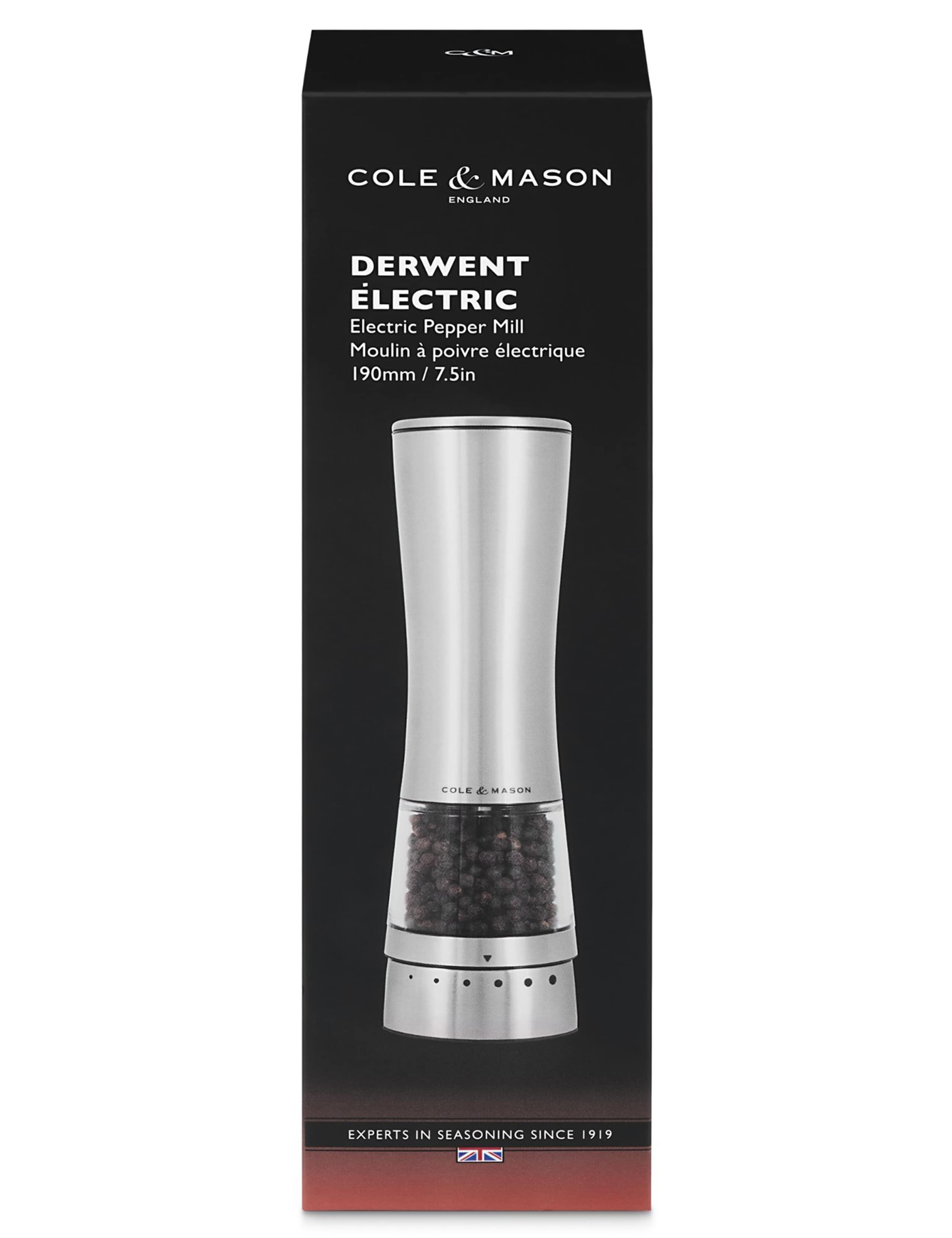 Rechargeable Stainless Steel Pepper Mill 7 of 7