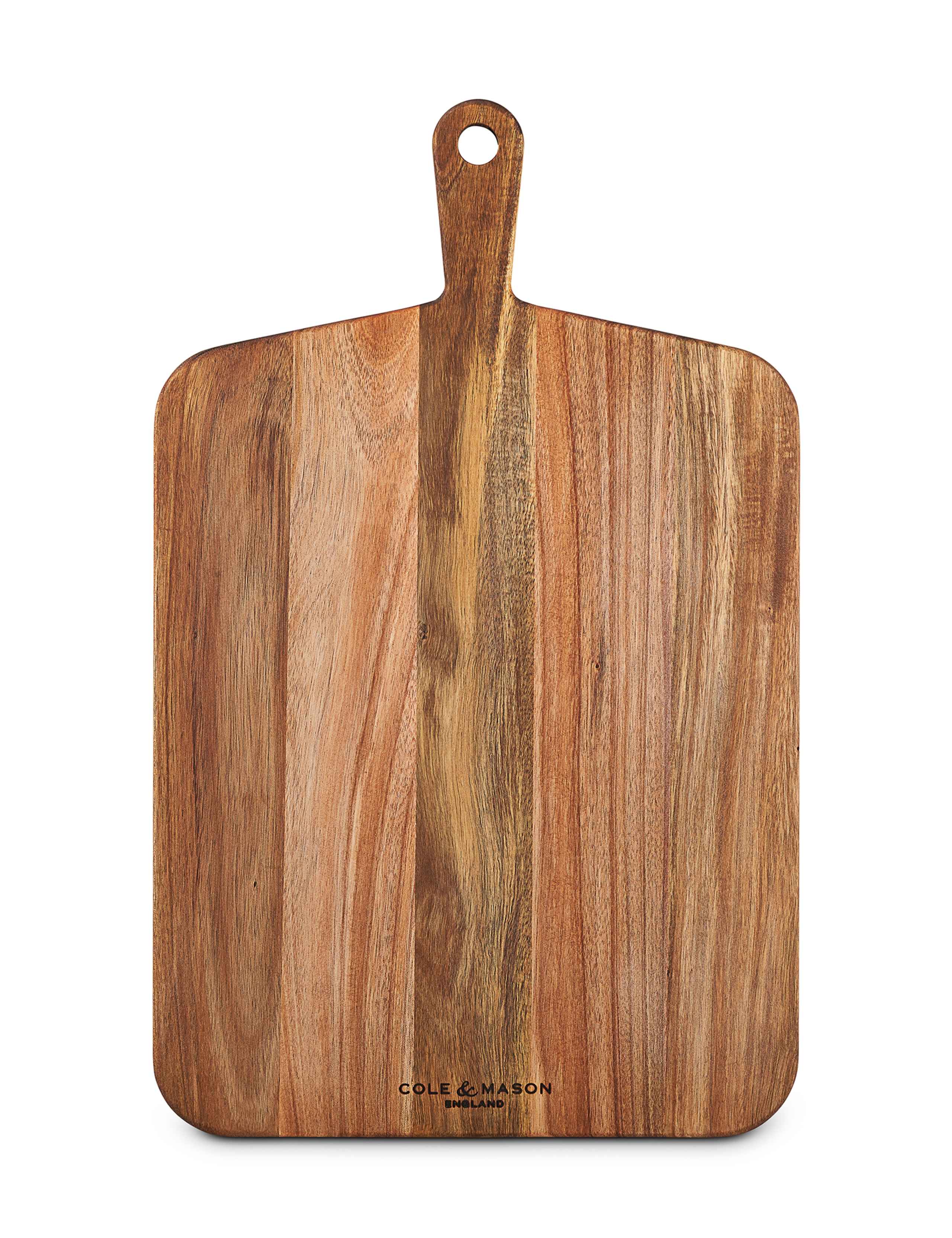 Acacia Wood Board With Integrated Handle 2 of 5