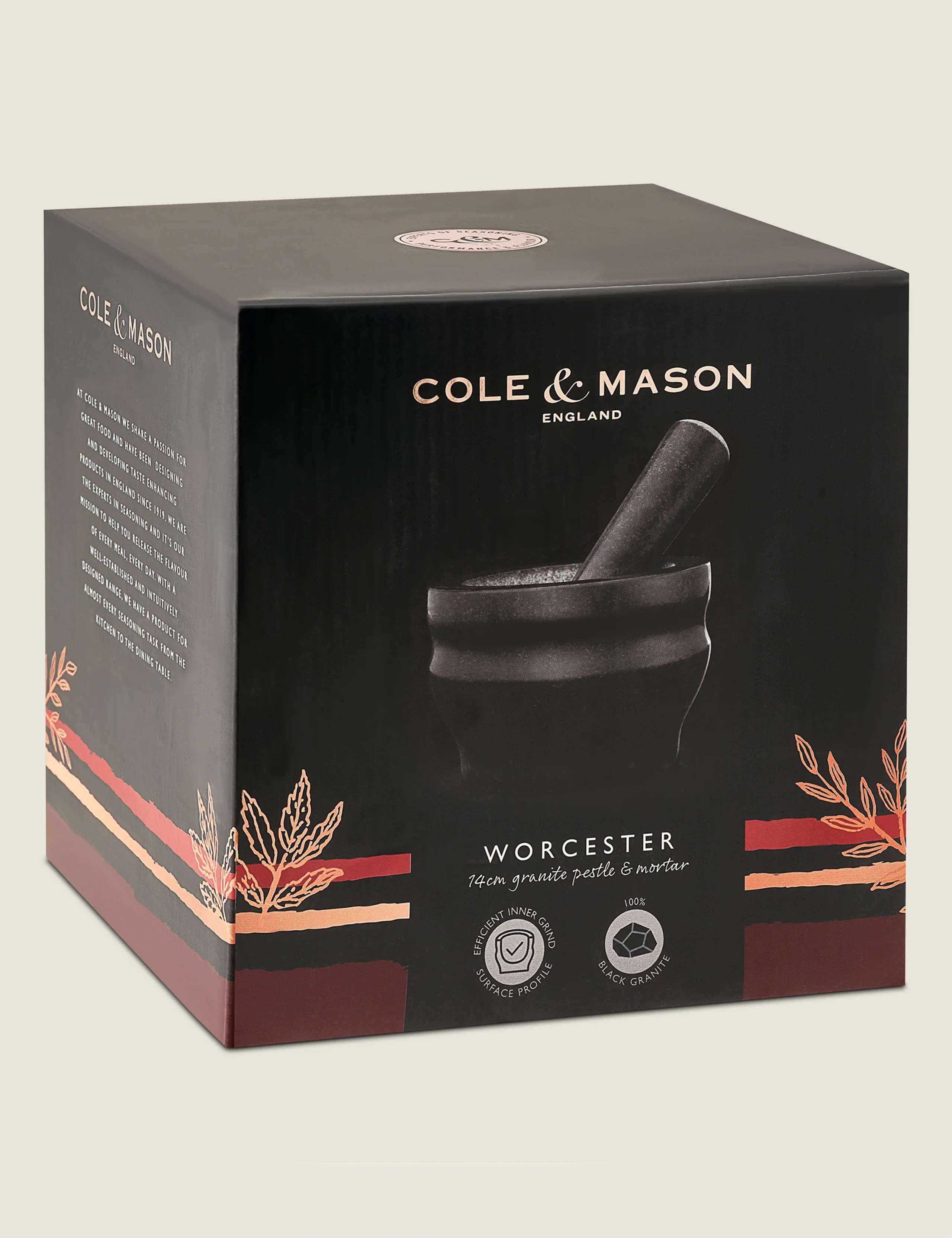Polished Granite Pestle And Mortar 14cm 6 of 6