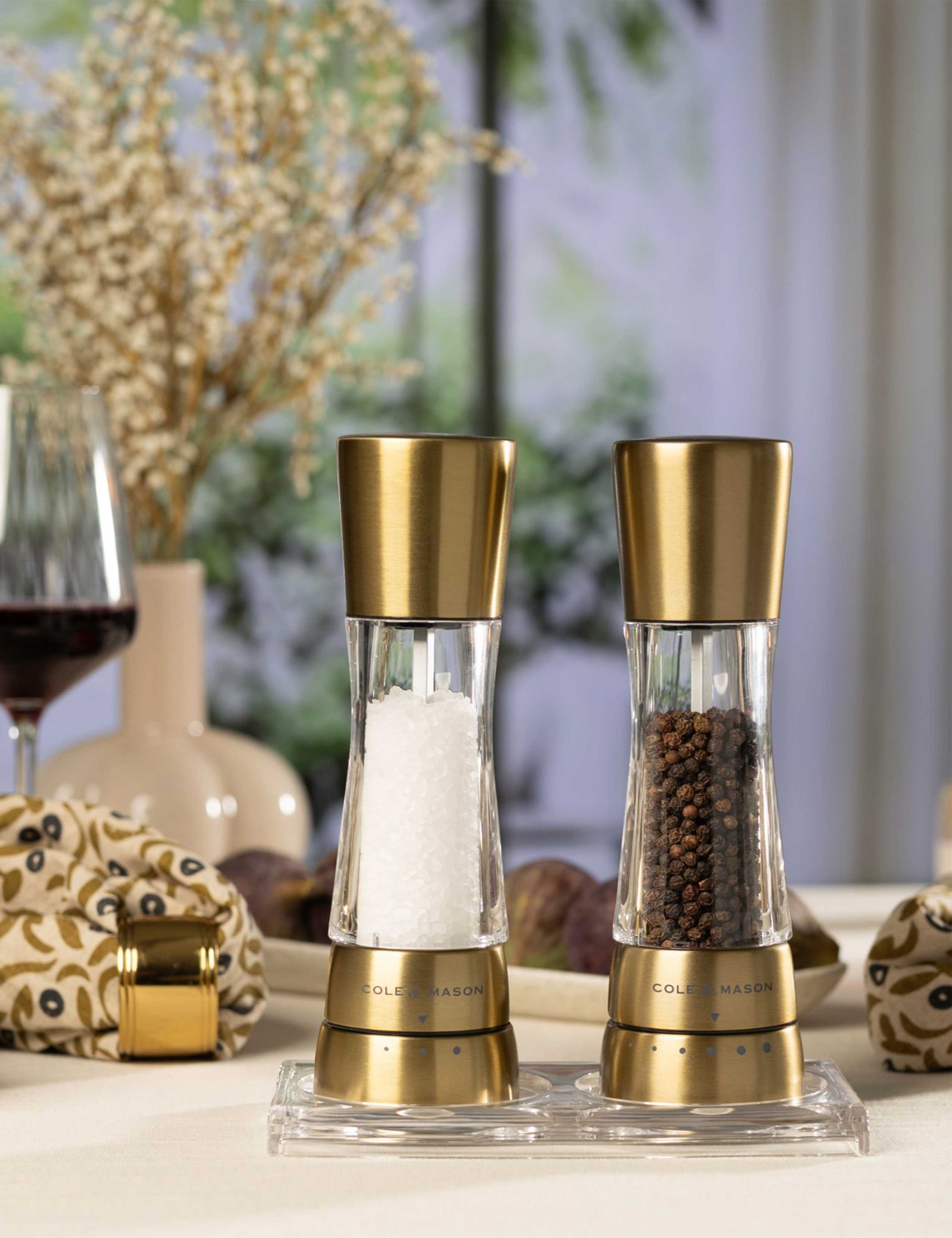 Resin Salt & Pepper Mill Set 190mm 4 of 11